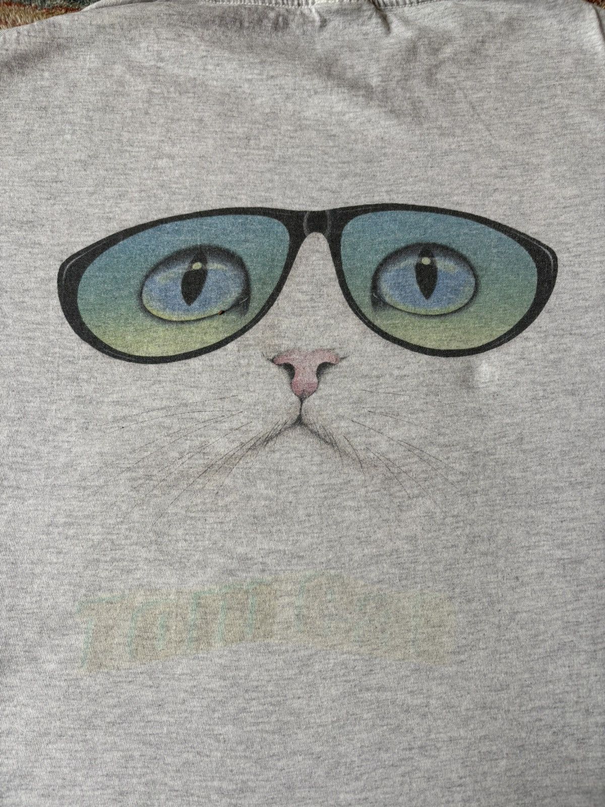 Vintage Vintage Cat Glasses T-shirt Size XL Size US XL / EU 56 / 4 - 4 Thumbnail
