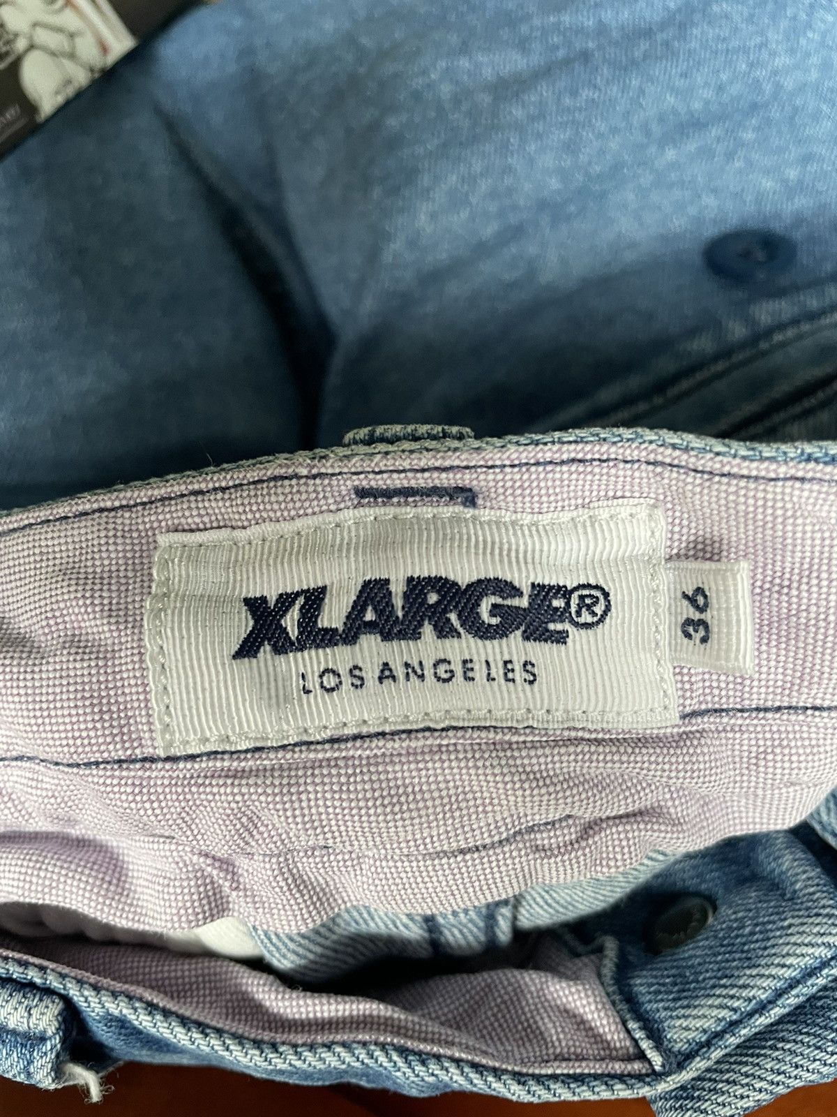 Vintage × Xlarge Vintage XLarge Denim Pants Size US 34 / EU 50 - 14 Thumbnail