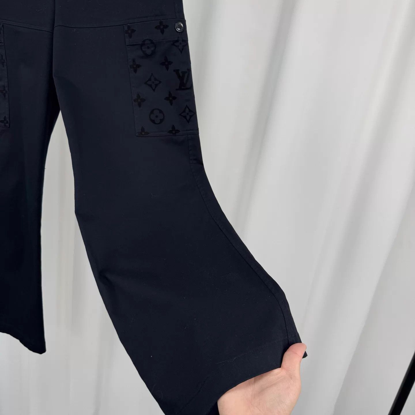 Louis Vuitton Louis Vuitton Monogram Flock Cargo Pants EU44 99 New Size US 44 / EU 60 - 4 Thumbnail