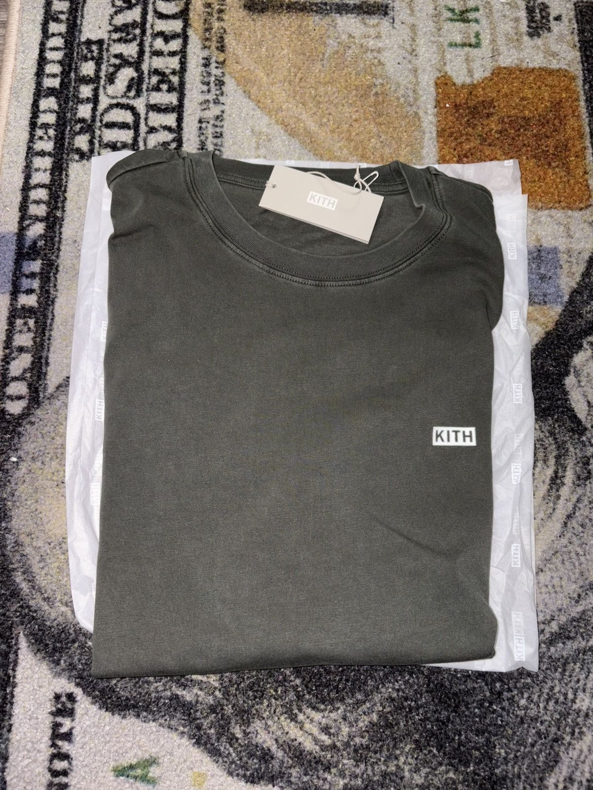 Kith Kith SS Lax 100% Cotton Tee Olive Size US L / EU 52-54 / 3 - 1 Thumbnail