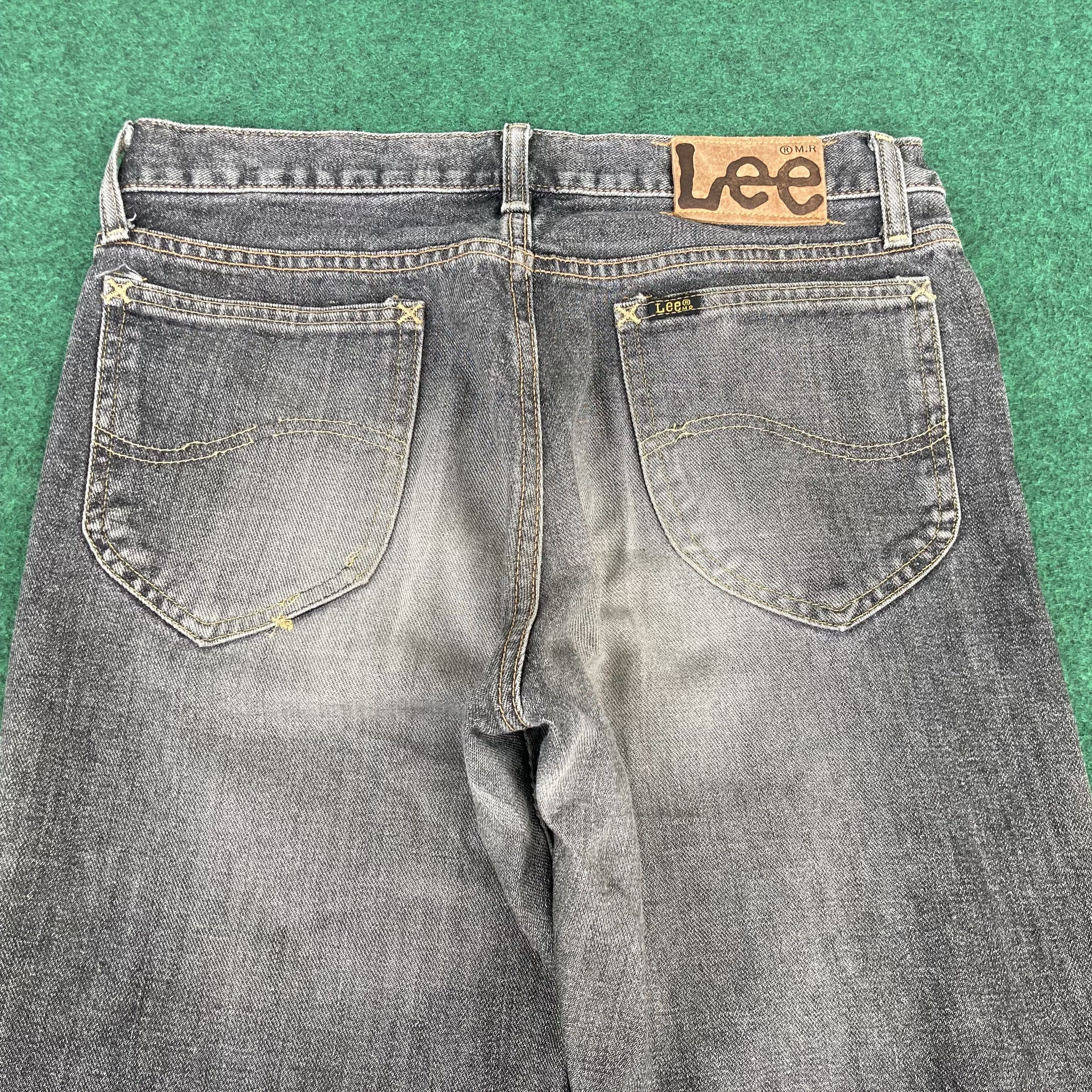 Designer × Lee × Vintage 29x31.5 Vtg Lee Riders Faded Denim Flare Bootcut Sz 29 Jeans Size US 29 - 11 Thumbnail