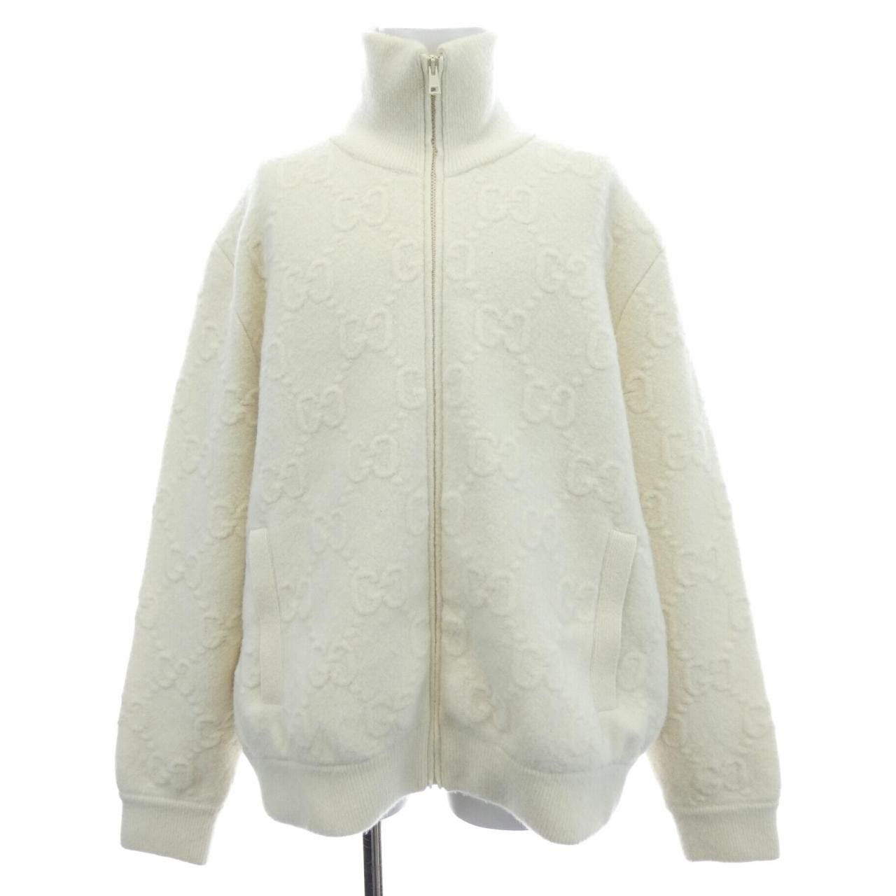Gucci Gucci Gucci Tom Ford Wool Cashmere Blend Stand Collar Coat 