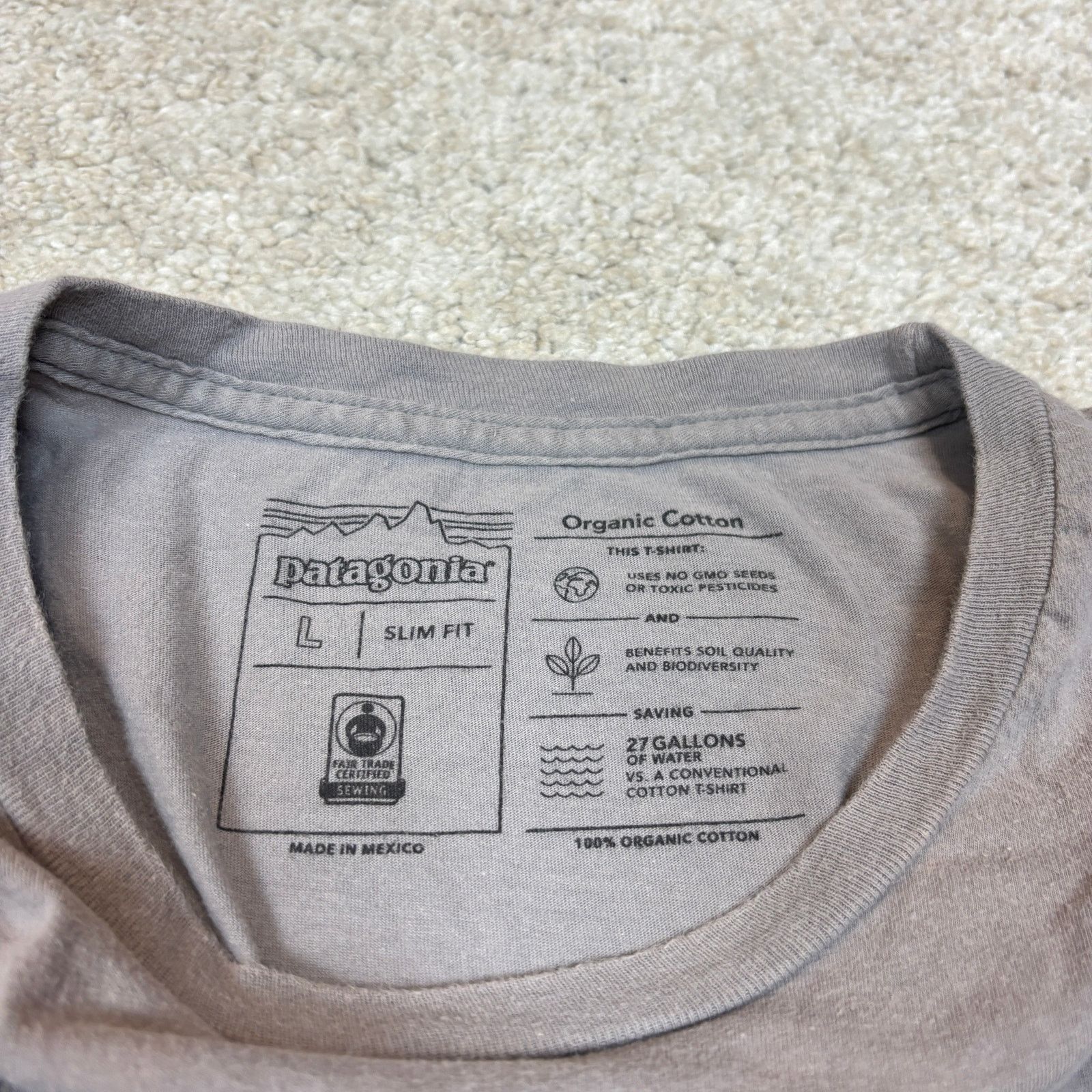 Patagonia Patagonia Fitz Roy Scope Icon Organic Cotton Shirt Men's L Size US L / EU 52-54 / 3 - 6 Thumbnail