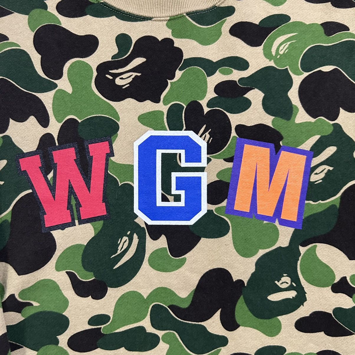Bape BAPE ABC Shark Green Camo Sweatshirt Size US M / EU 48-50 / 2 - 2 Thumbnail