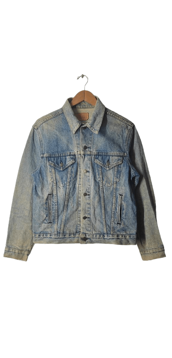 Levi's VINTAGE LEVIS SMALL E DENIM JACKET MADE IN USA Size US S / EU 44-46 / 1 - 1 Thumbnail