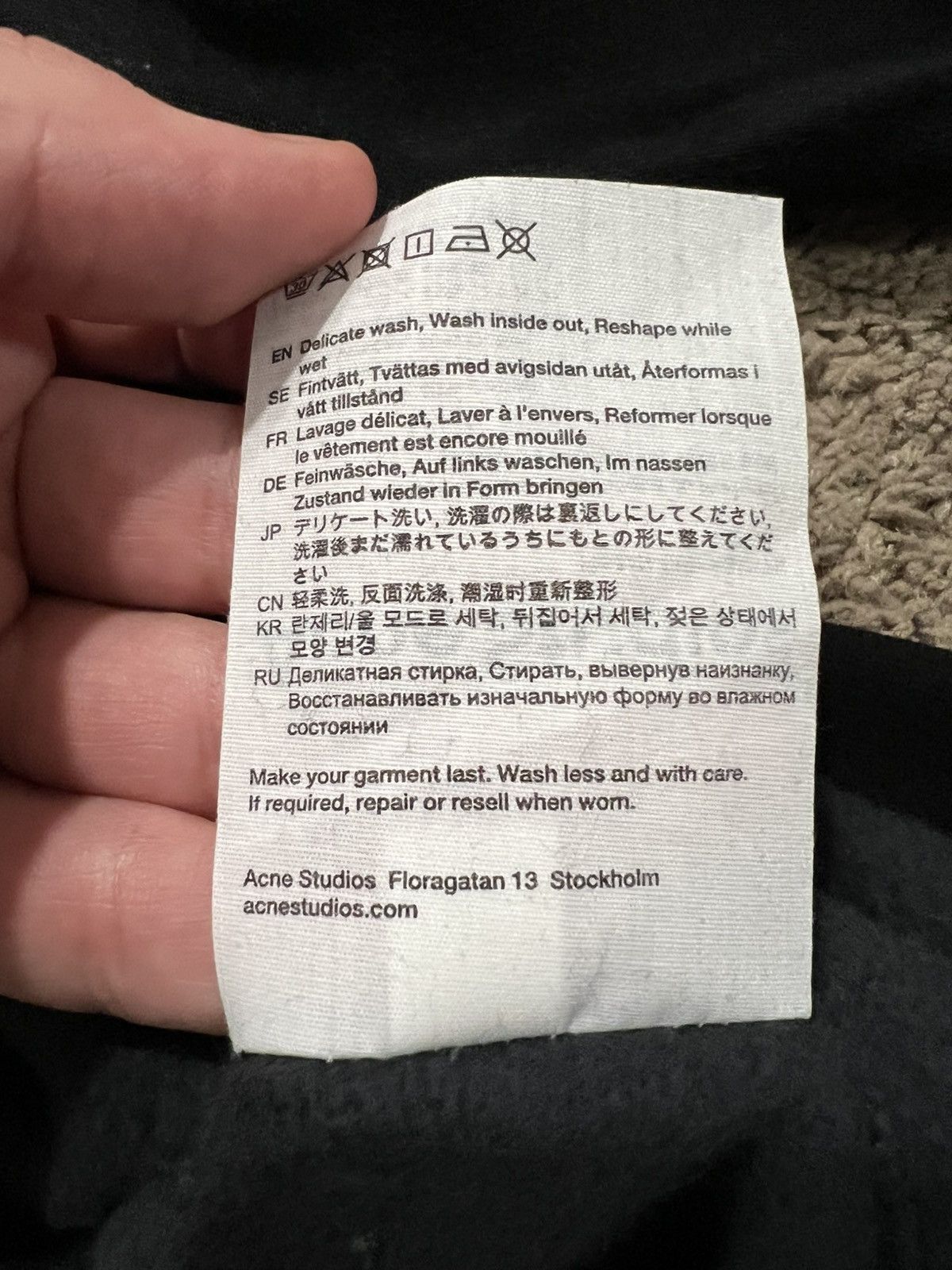 Acne Studios Acne Studios Sweatshirt Size US S / EU 44-46 / 1 - 5 Thumbnail