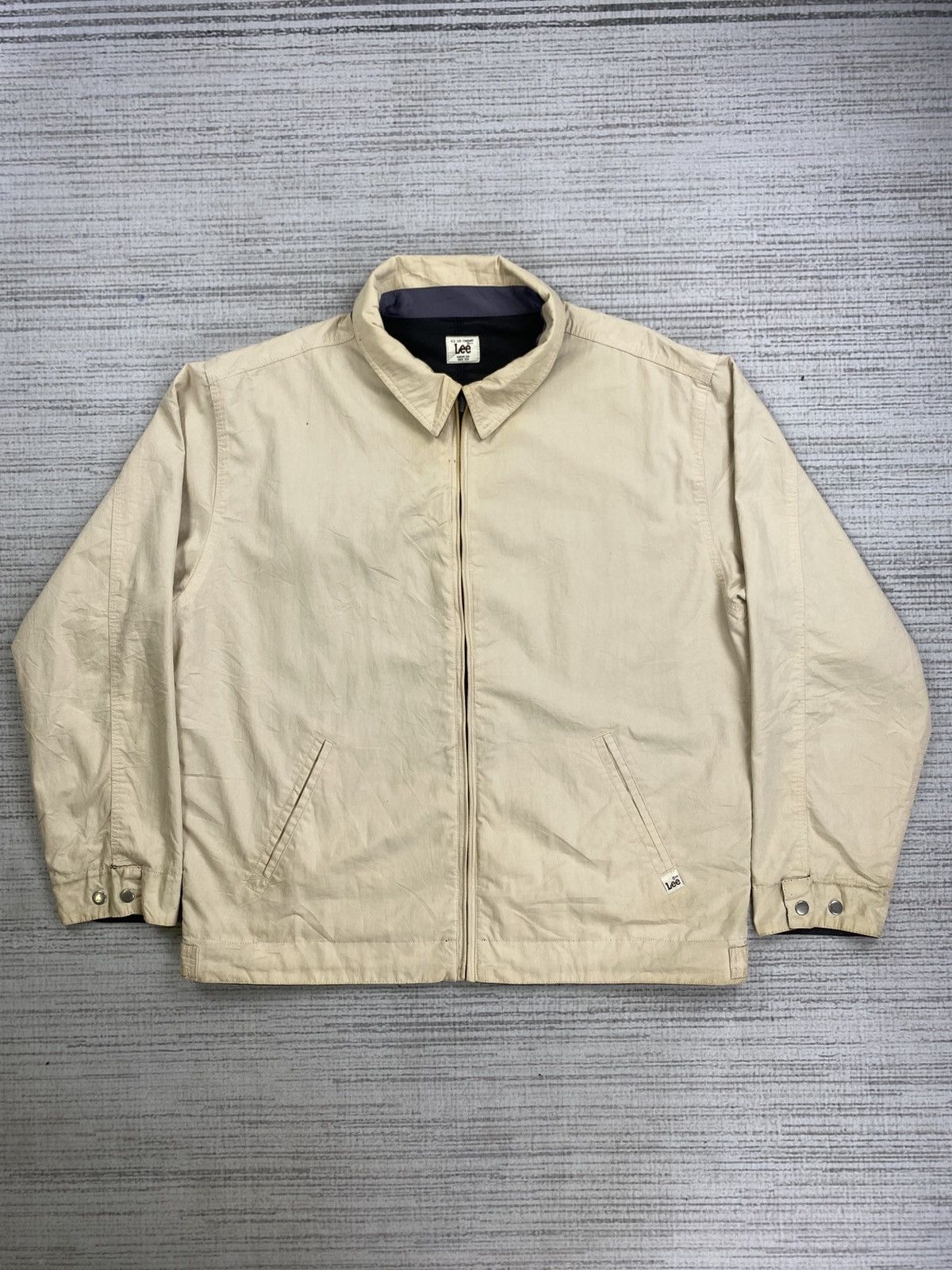 Japanese Brand × Lee × Vintage Vintage 90s LEE DENIM USA Reversible Jacket Size US XL / EU 56 / 4 - 3 Thumbnail