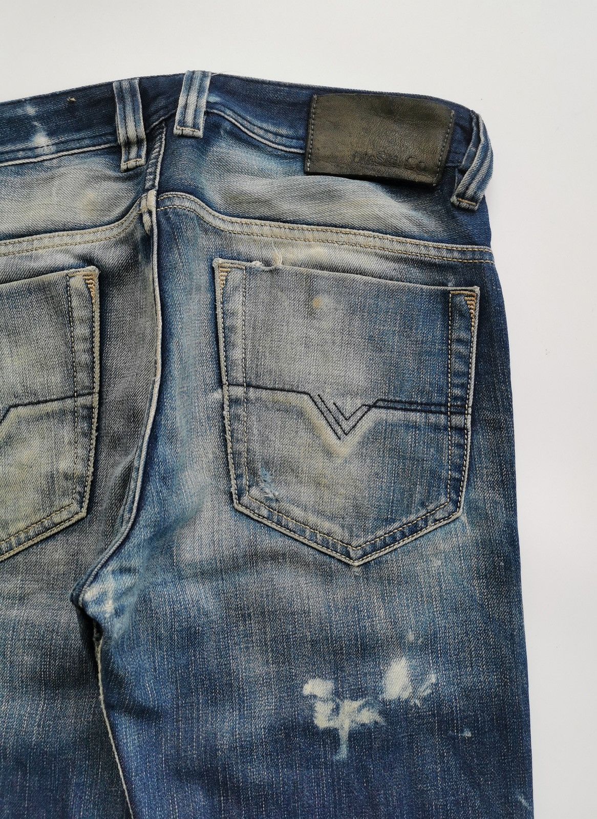 Diesel Black Gold Diesel Mudwash Safado Denim Jeans Size US 30 / EU 46 - 9 Thumbnail