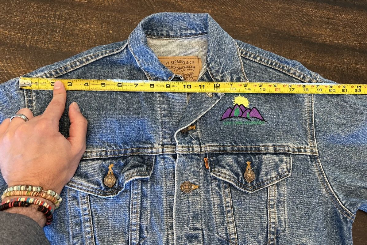 Levi's VTG Levi's Denim Trucker Women’s Medium-USA 90s Jean Jacket Size M / US 6-8 / IT 42-44 - 7 Thumbnail