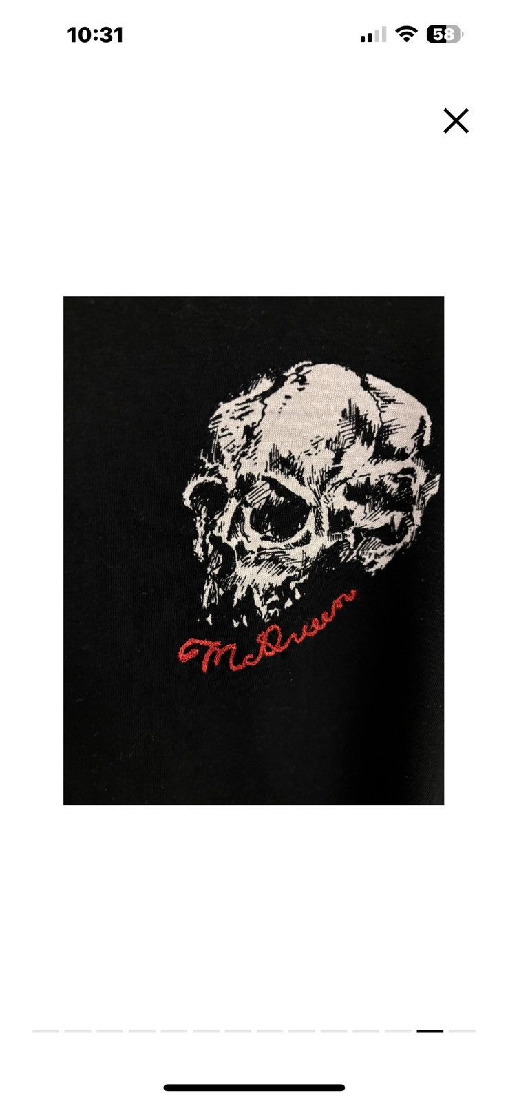 Alexander McQueen Alexander McQueen - XL.- Men’s Top Size US XL / EU 56 / 4 - 8 Thumbnail