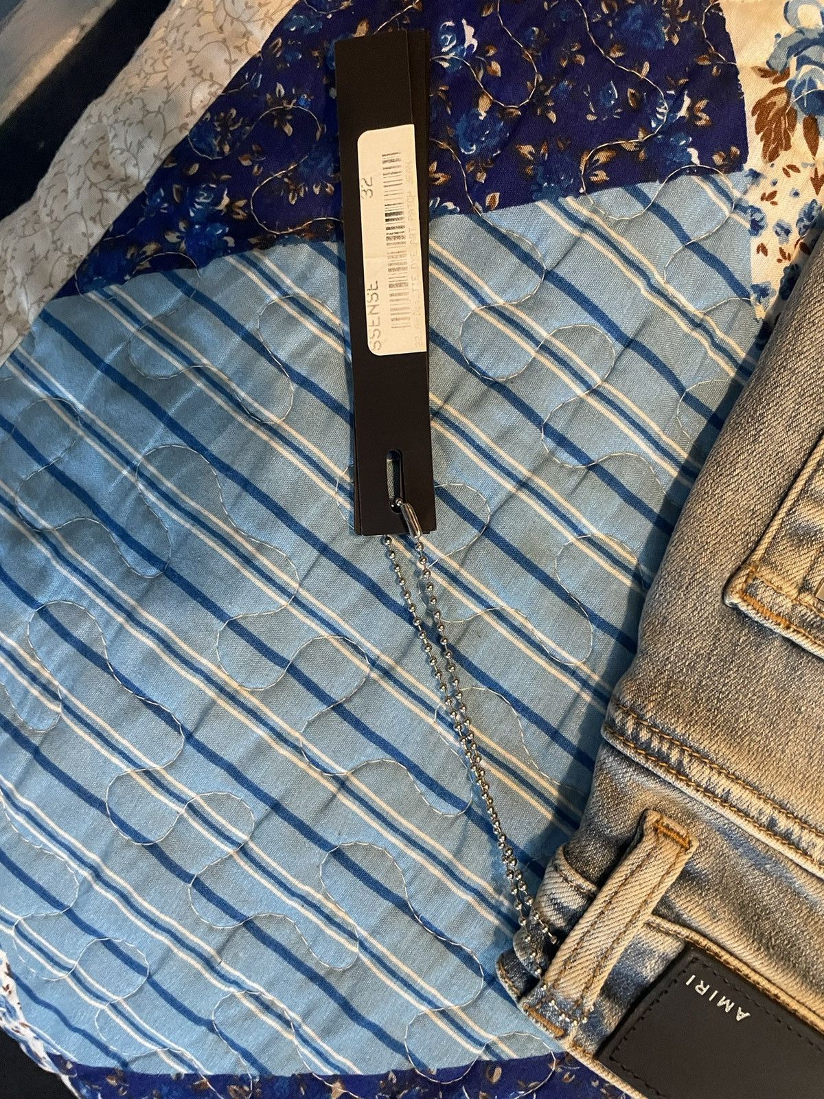 Amiri Amiri Tie-Dye Art Patch Distressed Jeans Size US 32 / EU 48 - 6 Thumbnail