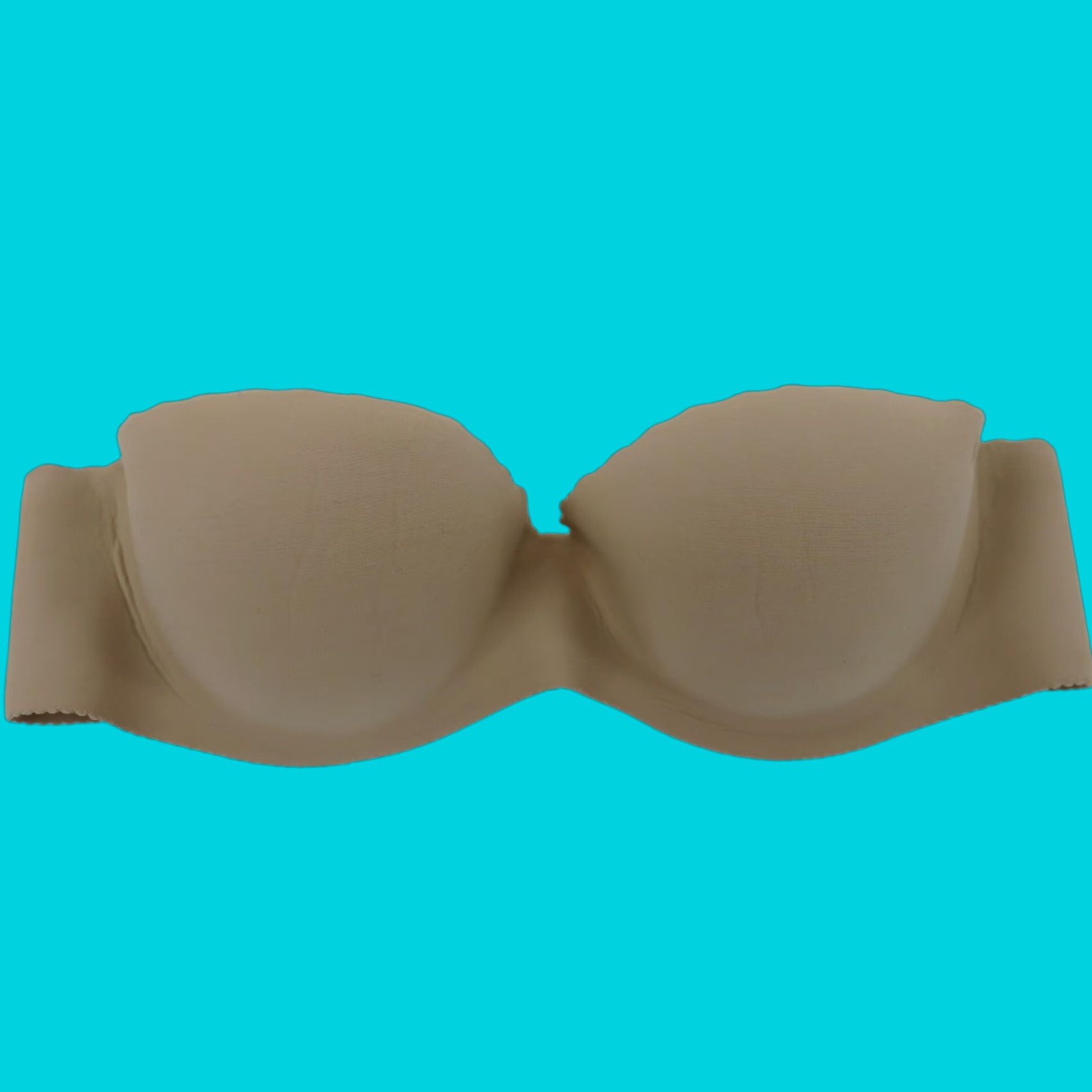 Victoria's Secret Victoria's Secret Bra 32B Angels Secret Embrace Beige Underwire Padded Strapless Push Up Bra Womens Size ONE SIZE - 1 Thumbnail