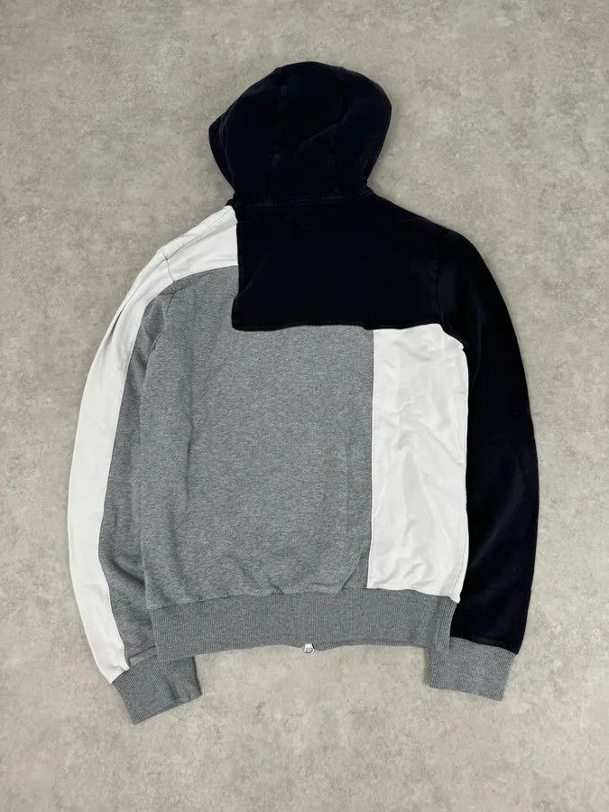 Dirk Bikkembergs SS2014 Bikkembergs Sport Grey Colorblock Zip-up Hoodie Size US S / EU 44-46 / 1 - 6 Thumbnail