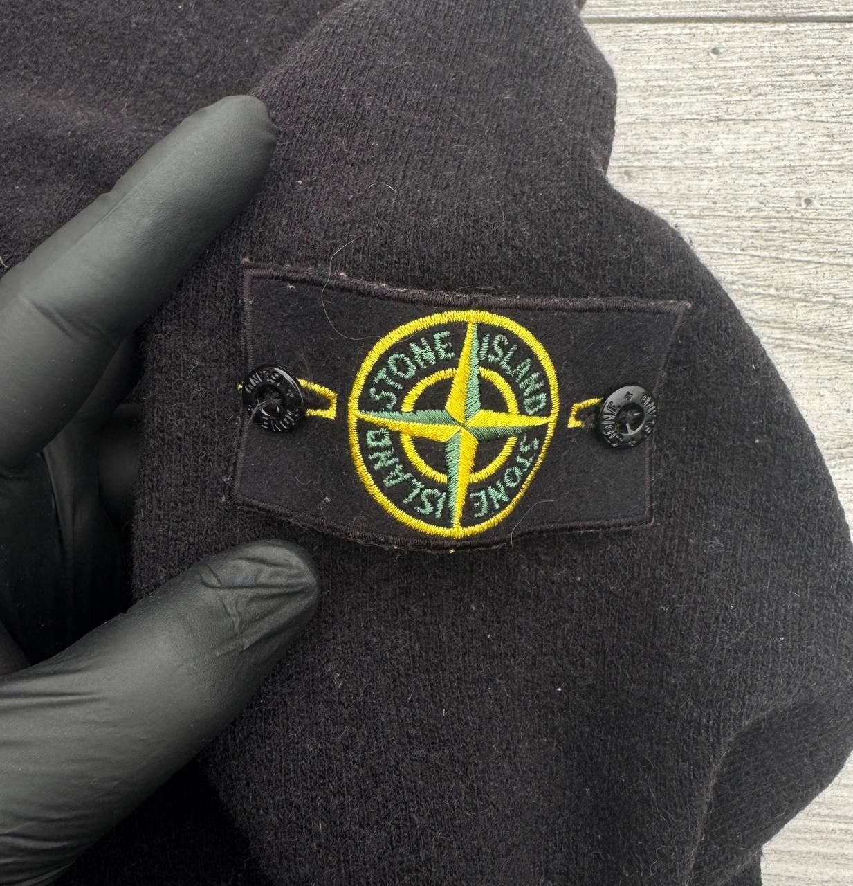 Stone Island Vintage 00’s Stone Island wool knit sweater Size US XL / EU 56 / 4 - 8 Thumbnail