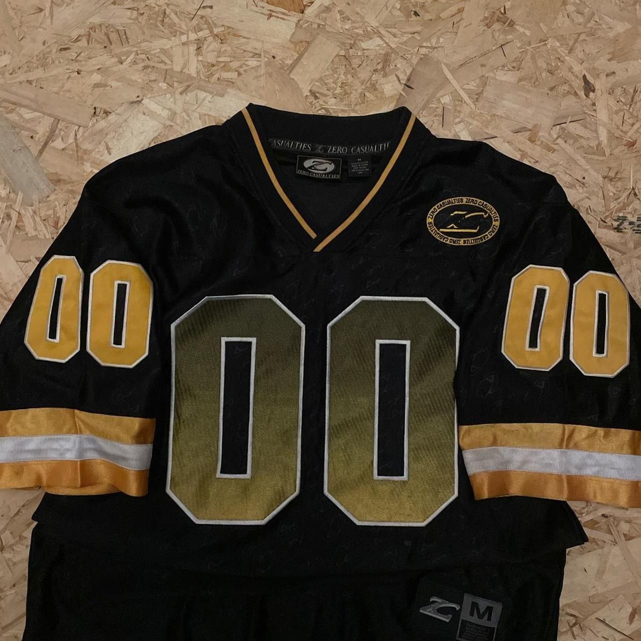 Vintage Vintage Y2k Zero Casualties Football Jersey Size US M / EU 48-50 / 2 - 3 Thumbnail