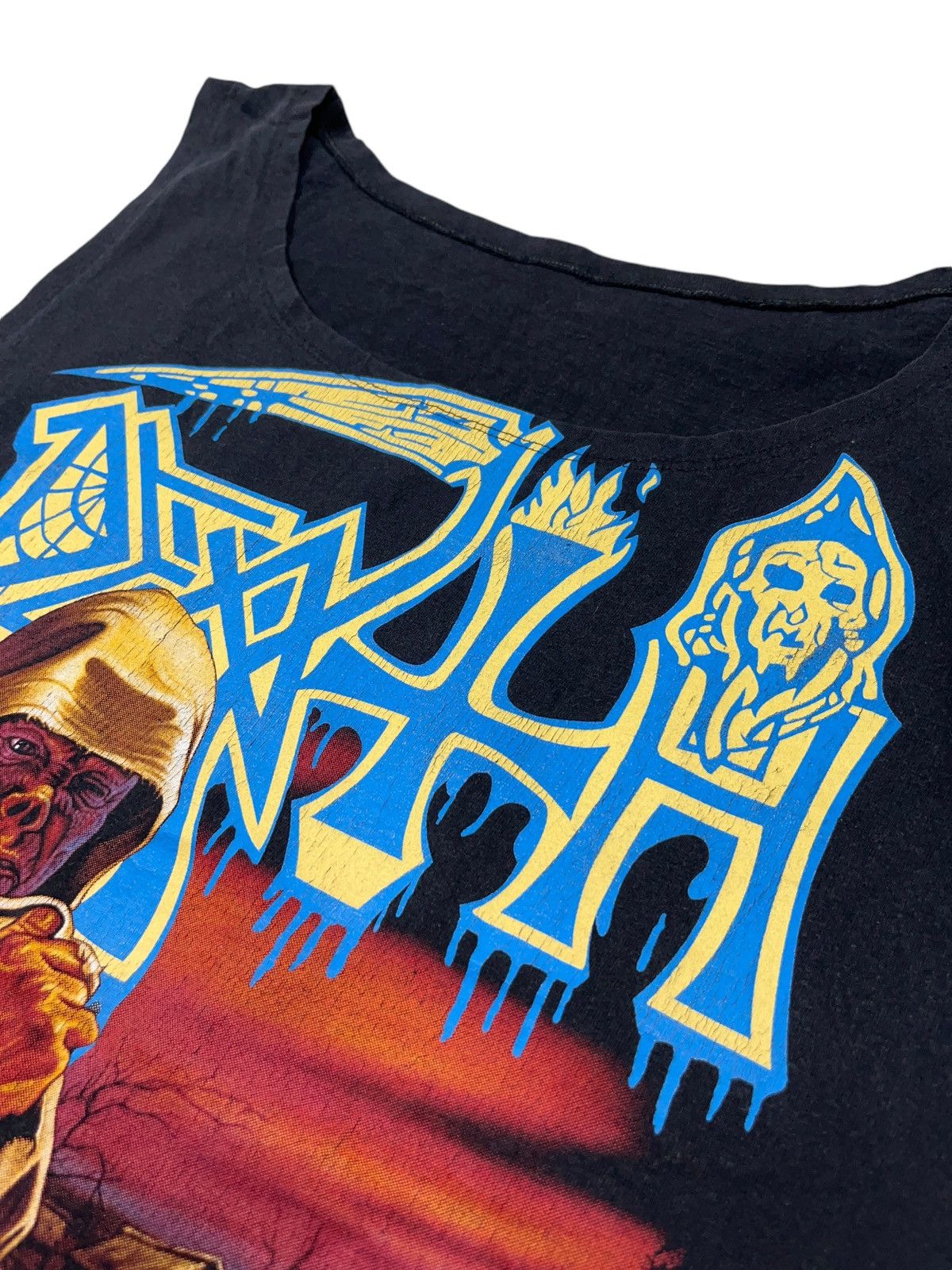 Vintage 90s Death Leprosy Tank Top Single Stitch