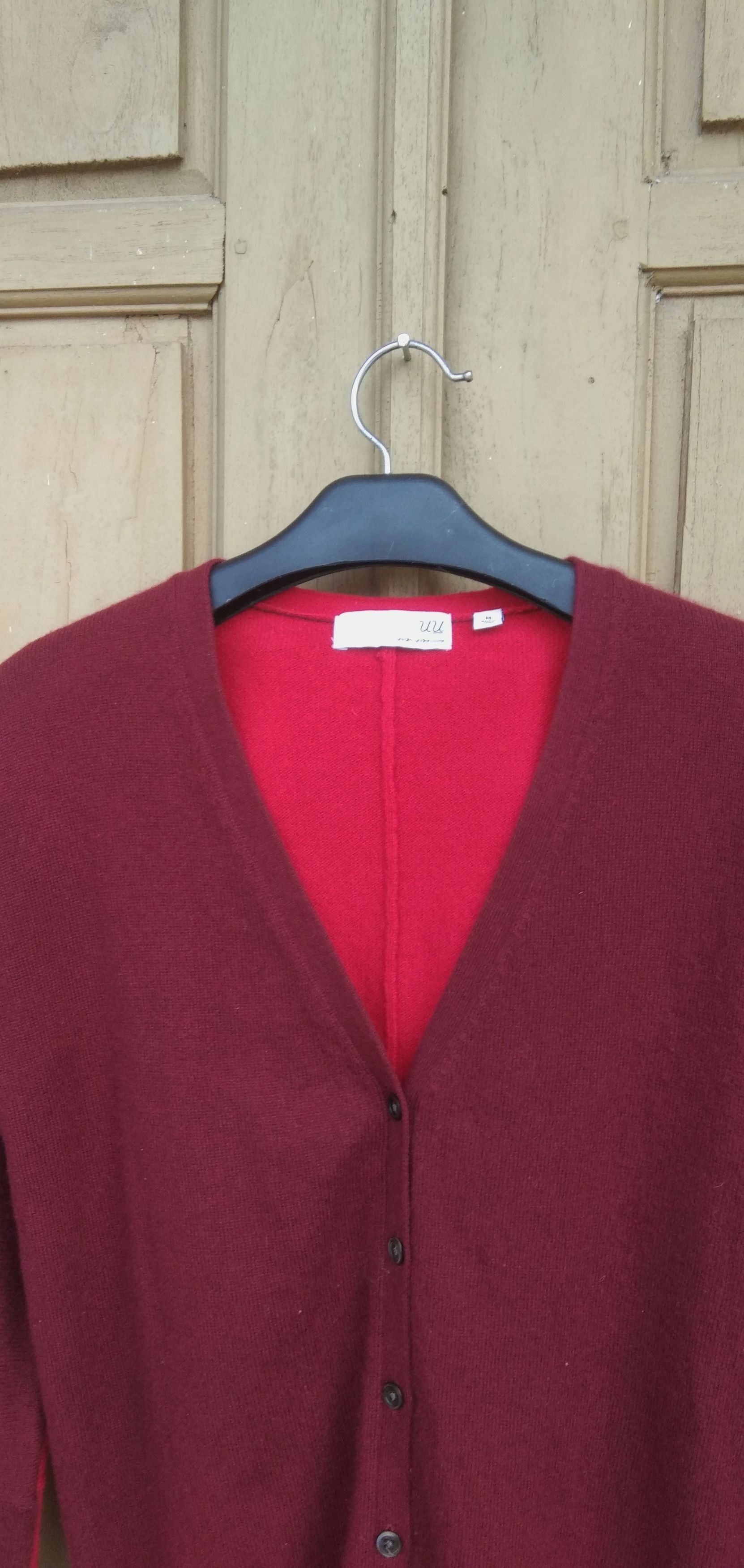 Japanese Brand Uniqlo Undercover UU 2 tone cardigan Size M / US 6-8 / IT 42-44 - 2 Thumbnail