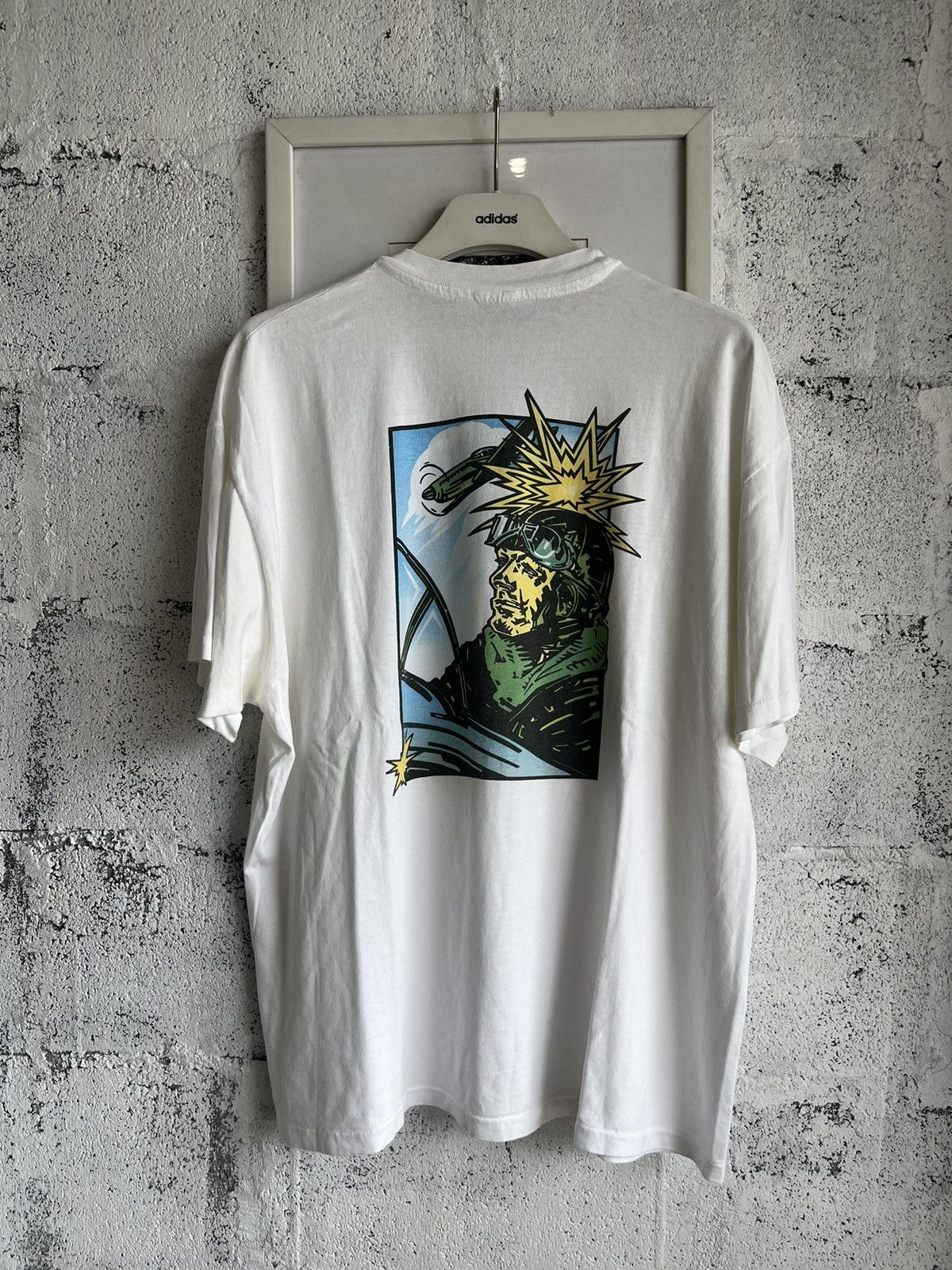 Vintage Vtg Winston Salem Air Classic Art design by Roy Lichtenstein Size US XL / EU 56 / 4 - 3 Thumbnail