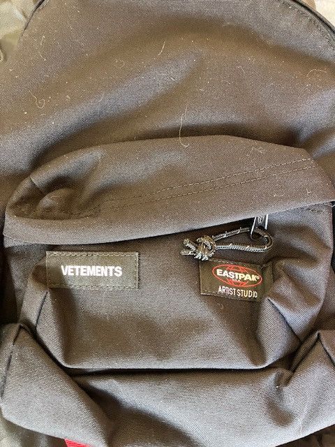 Vetements Demna Gvasalia x VETEMENTS x Eastpak prototype backpack Size ONE SIZE - 4 Thumbnail