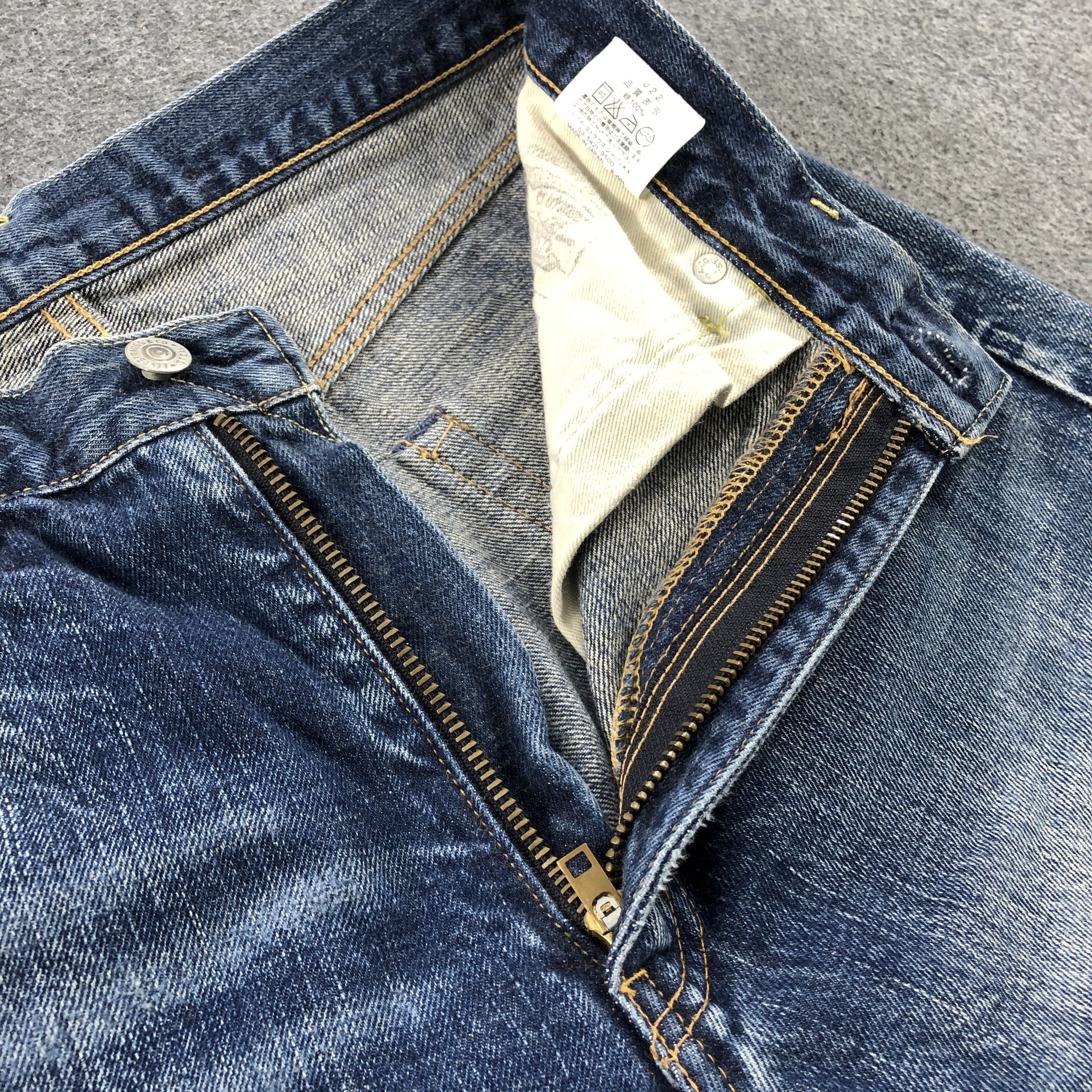 Levi's × Vintage Vintage 90s Big E Redline Levis 502 Jeans-JM1576 Size US 31 - 8 Thumbnail