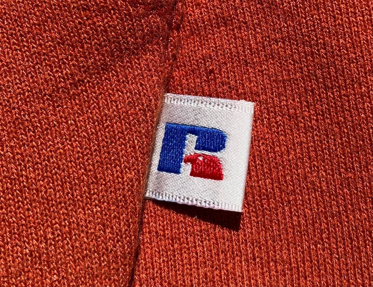 Russell Athletic 90’s Russell Athletic Orange Full Zip Sleeveless Hoodie 2XL Size US XXL / EU 58 / 5 - 4 Thumbnail