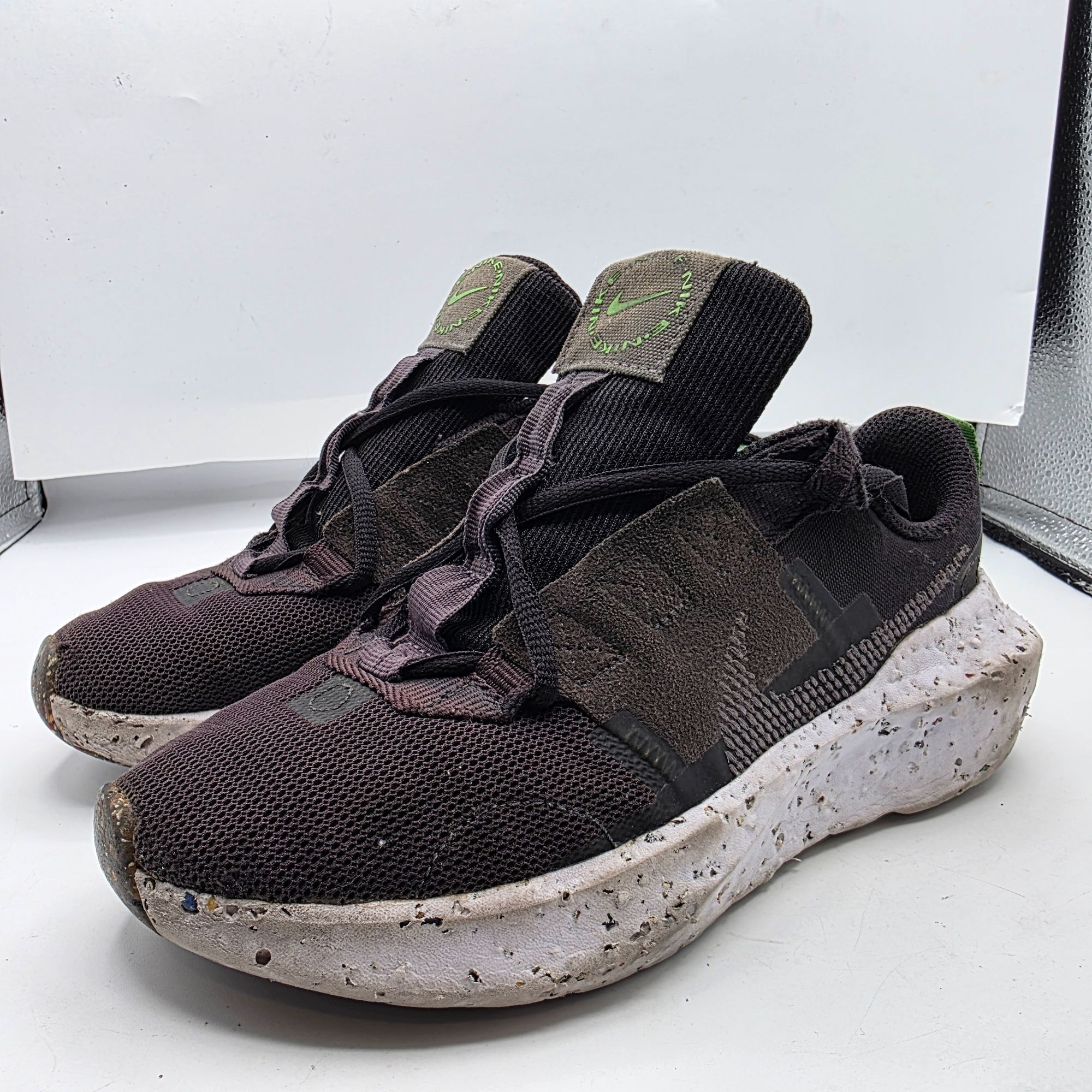Nike Nike Crater Impact Womens 7.5 Black Grey White Sneaker Shoes Size US 7.5 / IT 37.5 - 4 Thumbnail