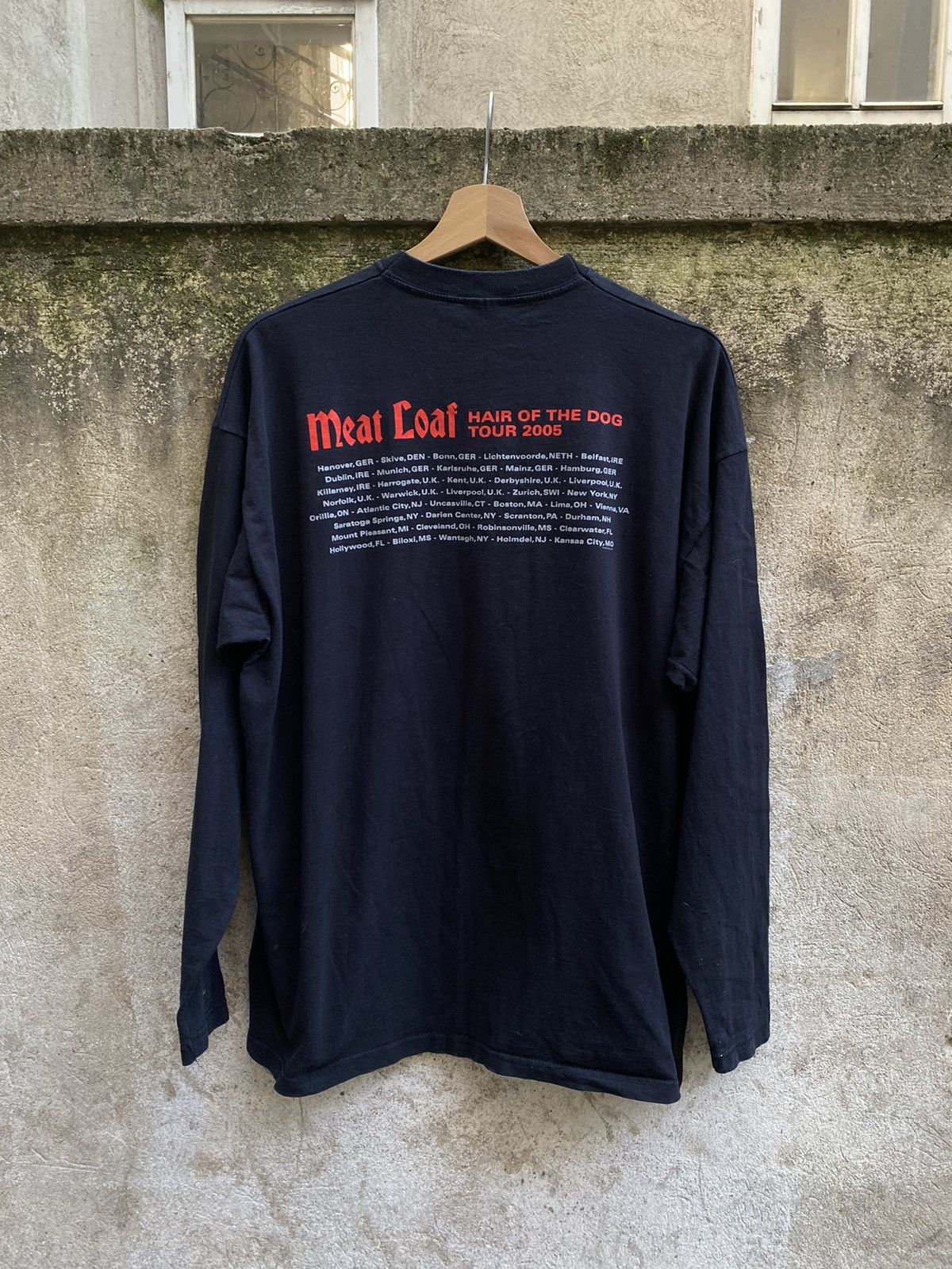 Vintage Meat Loaf Tour Longsleeve