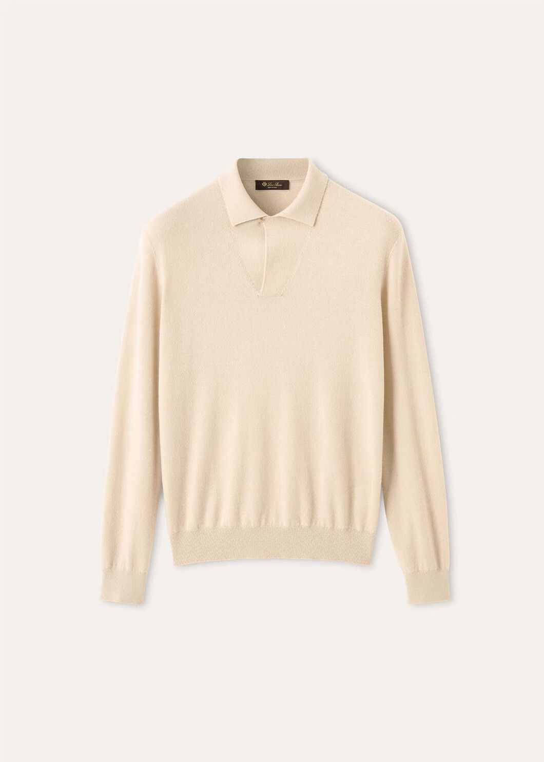 Loro Piana os11x0226 FAQ9447 Sergio Polo Shirt in Toffee Cream Size US XL / EU 56 / 4 - 1 Thumbnail