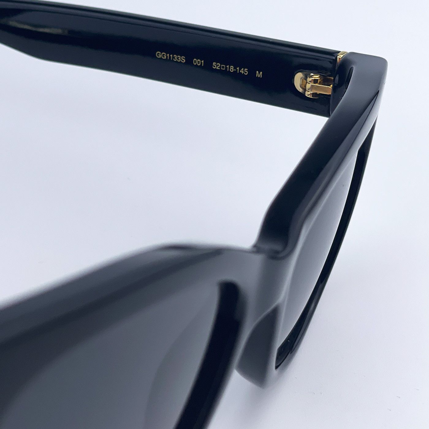 Gucci NEW Gucci GG1133S 001 Black Grey Cat Eye Women Sunglasses Size ONE SIZE - 8 Thumbnail