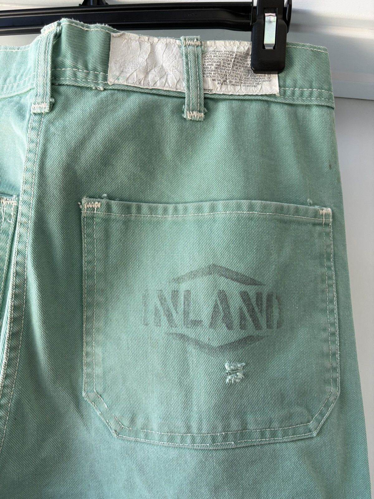 Vintage Vintage Steel Mill Worker Pants Size US 34 / EU 50 - 5 Thumbnail