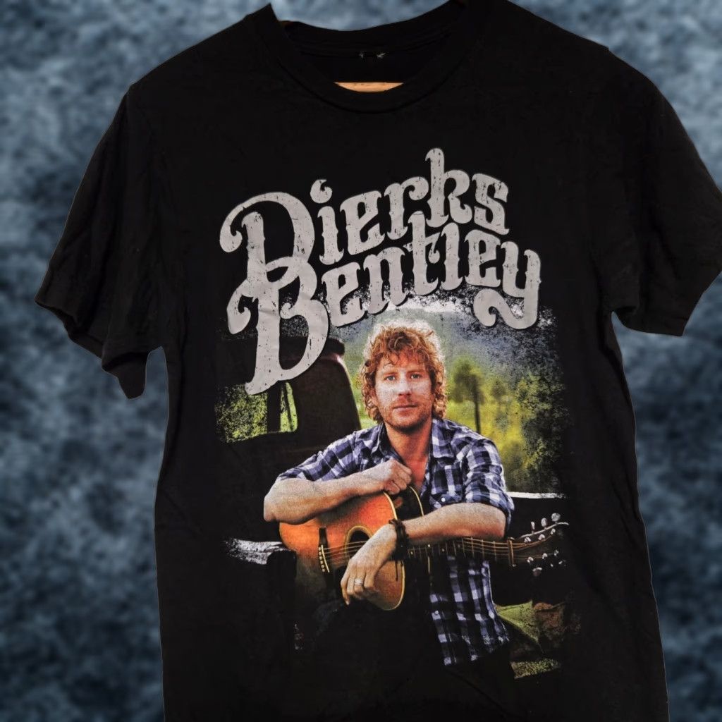 Olive Dierks Bently Live Concert Tour T Shirt Black Size S Men T-Shirt Music Band Countries Size US S / EU 44-46 / 1 - 1 Thumbnail