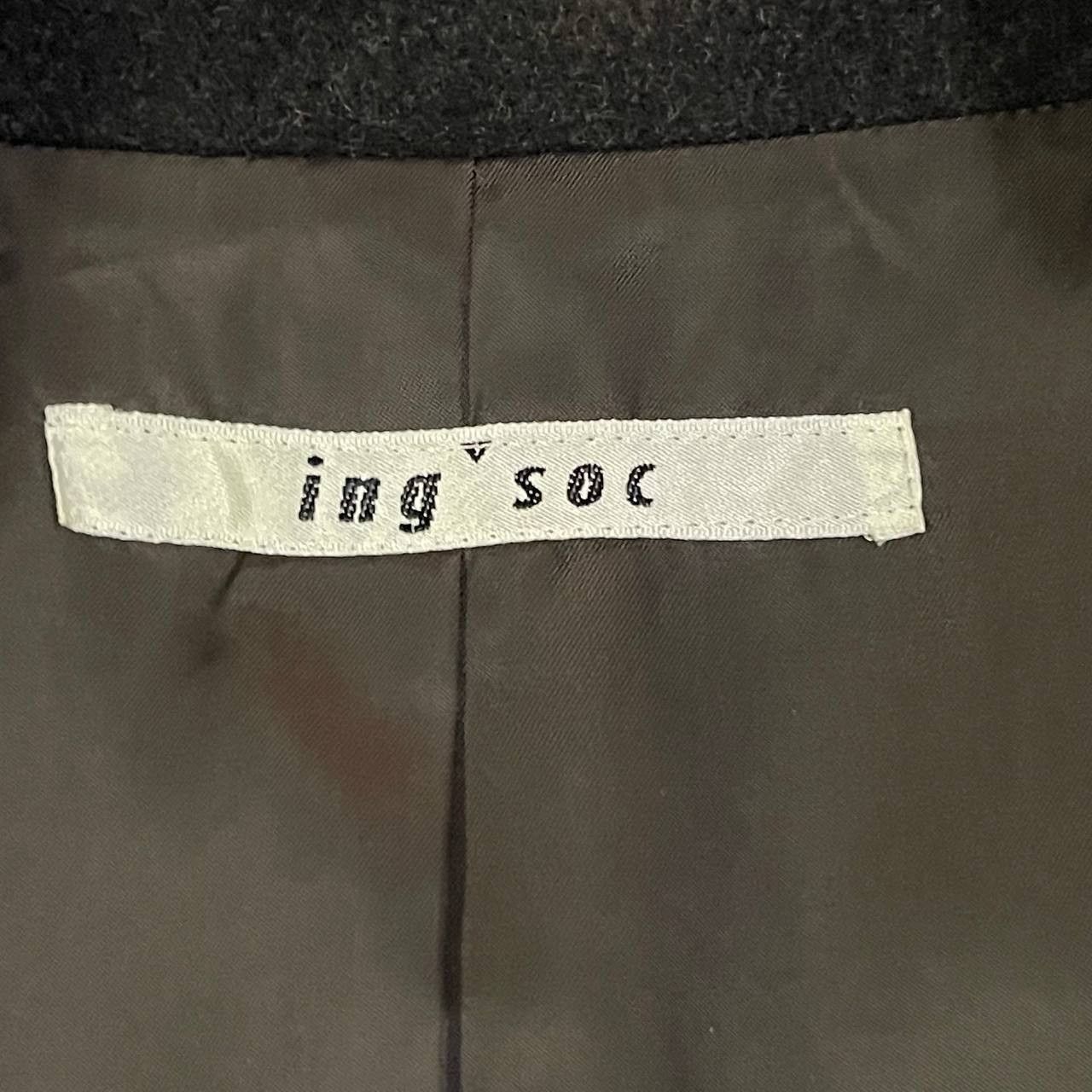 Japanese Brand Vintage Ing Soc Wool Long Coat Size US M / EU 48-50 / 2 - 7 Thumbnail
