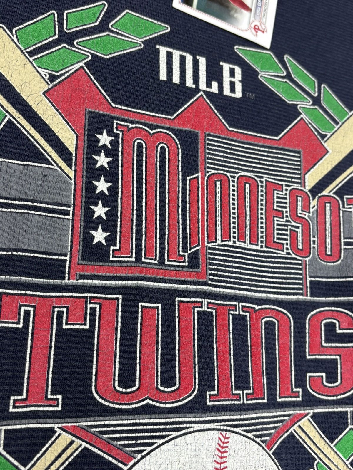 Logo 7 NWT 1993 Logo 7 MLB Minnesota Twins T-Shirt League Champions Size US XL / EU 56 / 4 - 5 Thumbnail