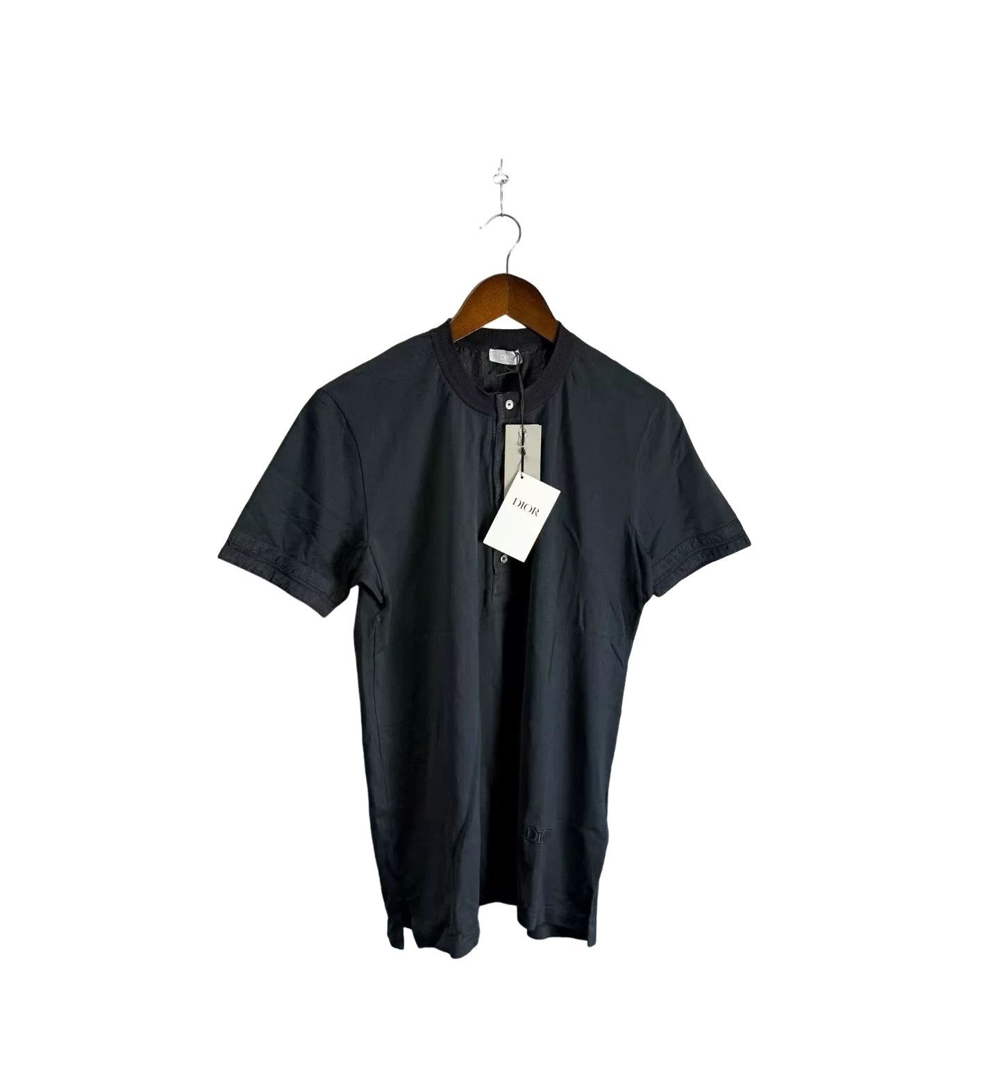 Dior Dior Logo Embroidered Short Sleeve Shirt Size M Size US M / EU 48-50 / 2 - 1 Thumbnail