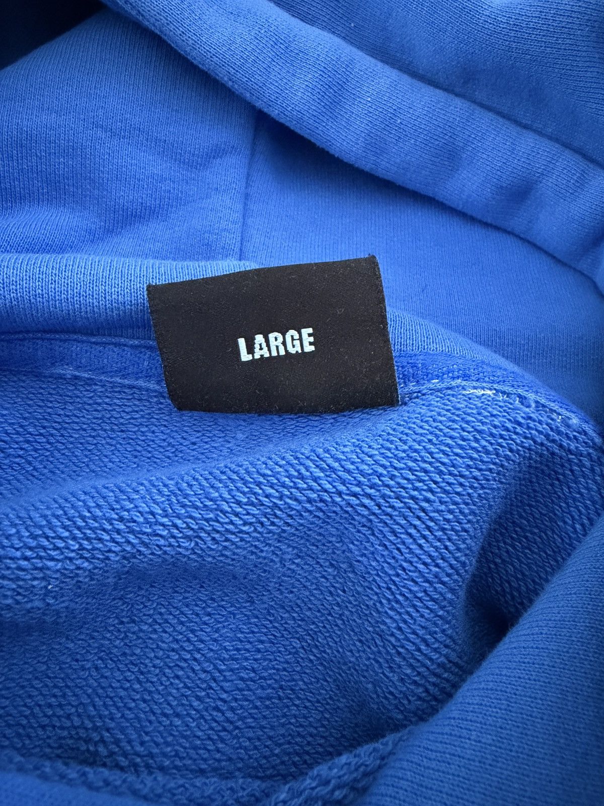 Revenge Revenge Logo Embroidered Blue Hoodie Size US L / EU 52-54 / 3 - 4 Thumbnail