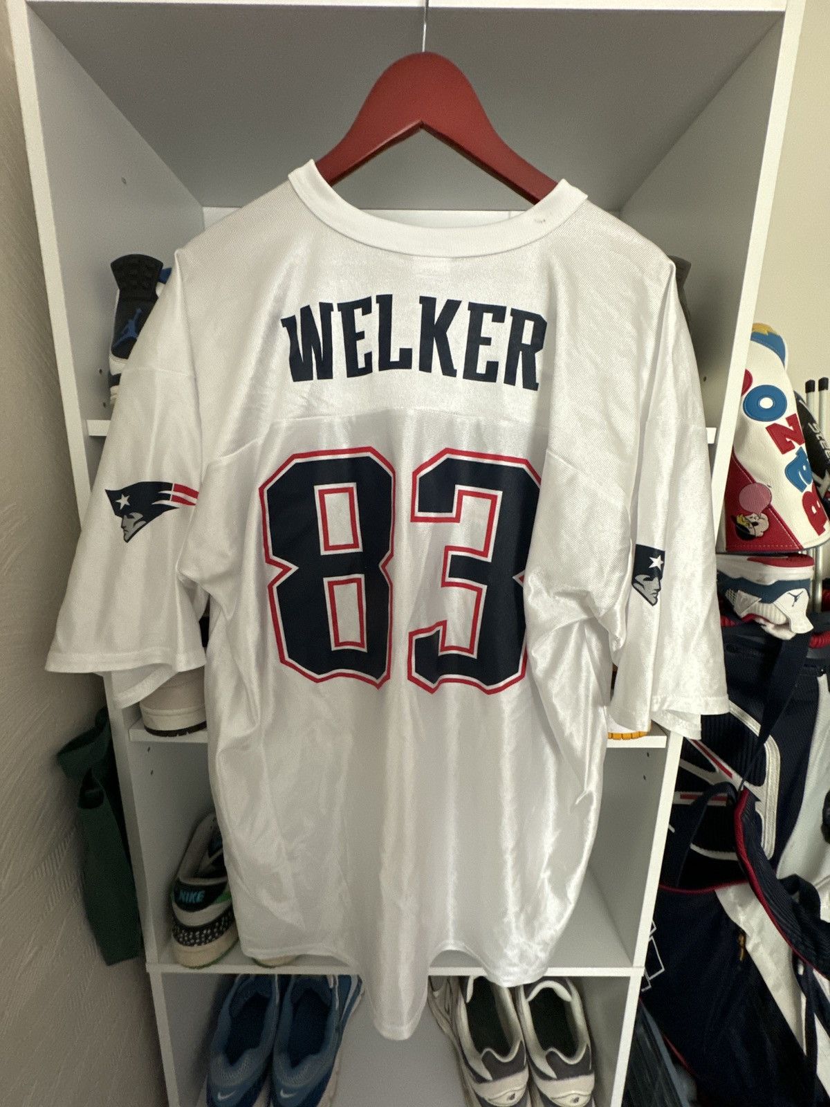 NFL Patriots Wes Welker Jersey Size US XL / EU 56 / 4 - 2 Thumbnail