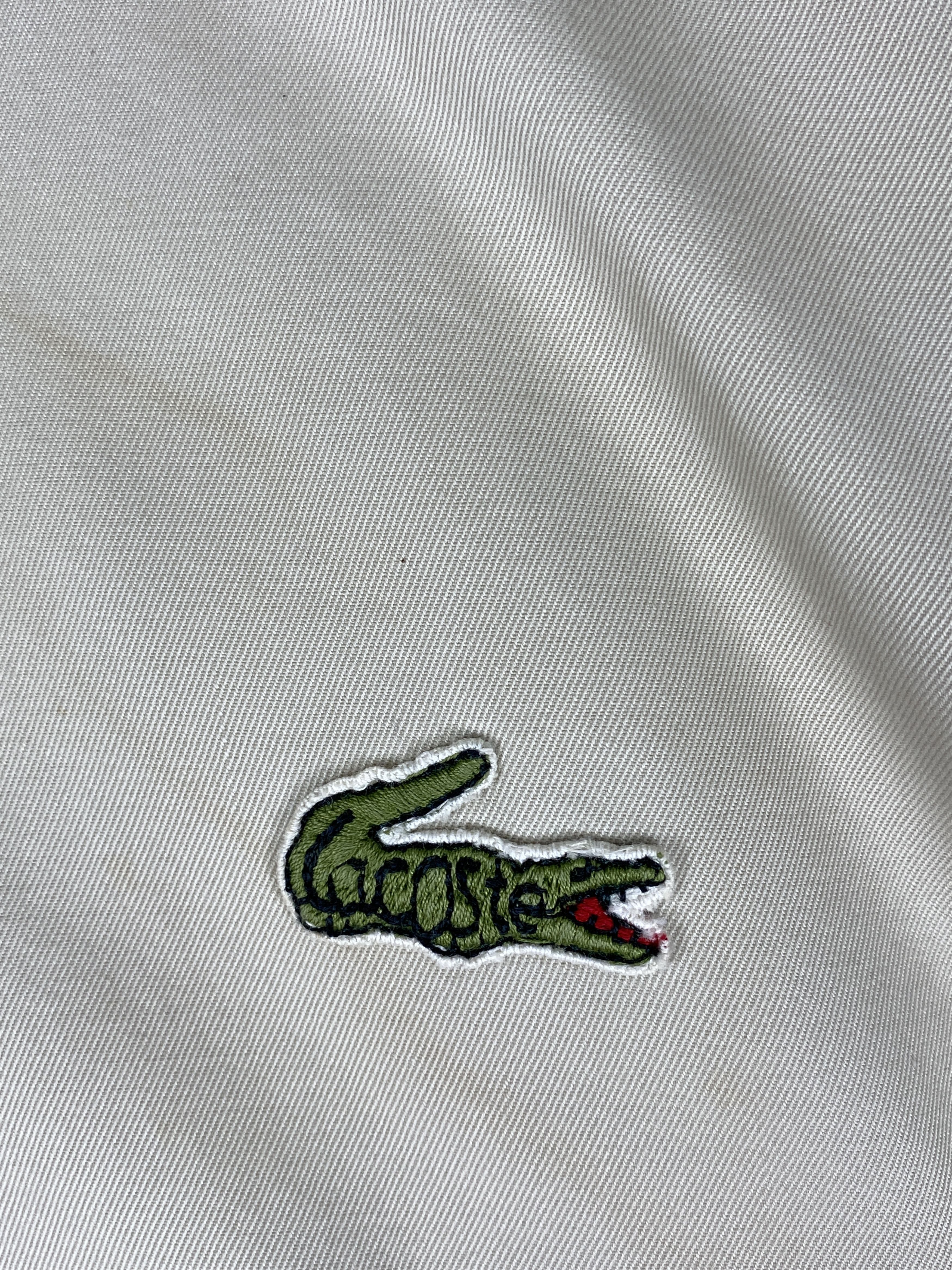 Lacoste Vintage Lacoste Hoodie Quilted Lining Jacket J1823 Size US XL / EU 56 / 4 - 4 Thumbnail