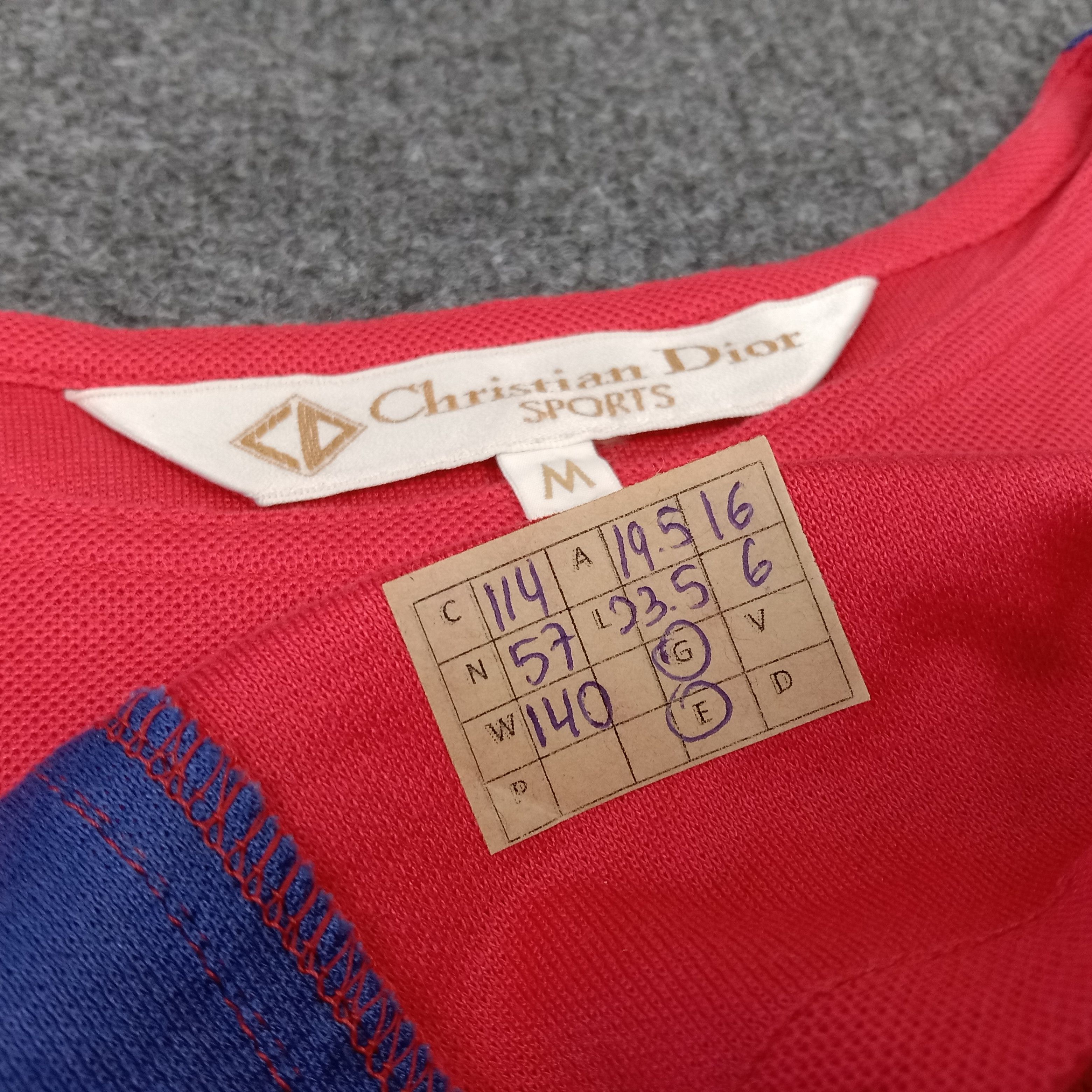 Christian Dior Monsieur × Vintage Christian Dior Italian Brand Tshirt Size M / US 6-8 / IT 42-44 - 10 Thumbnail