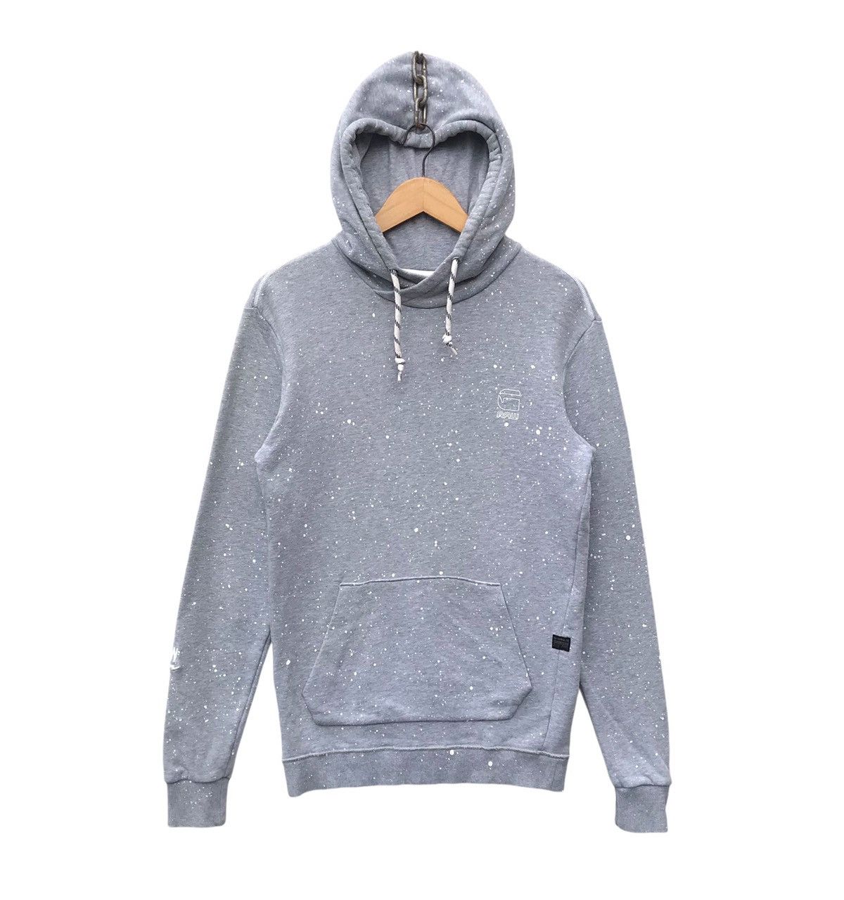 G-Star Gstar Paint Splash Sweater Hoodie Size US S / EU 44-46 / 1 - 1 Thumbnail
