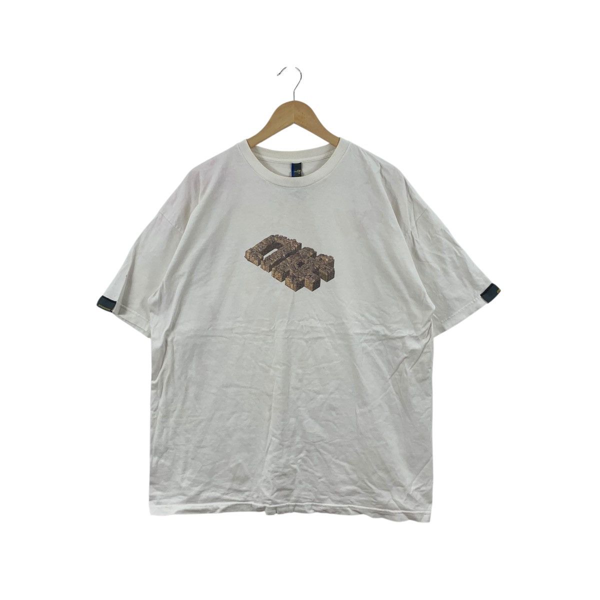 Vintage Vintage 90s ALPHANUMERIC ENVIRONMENT Logo Tee Shirt Top Size US XL / EU 56 / 4 - 1 Thumbnail