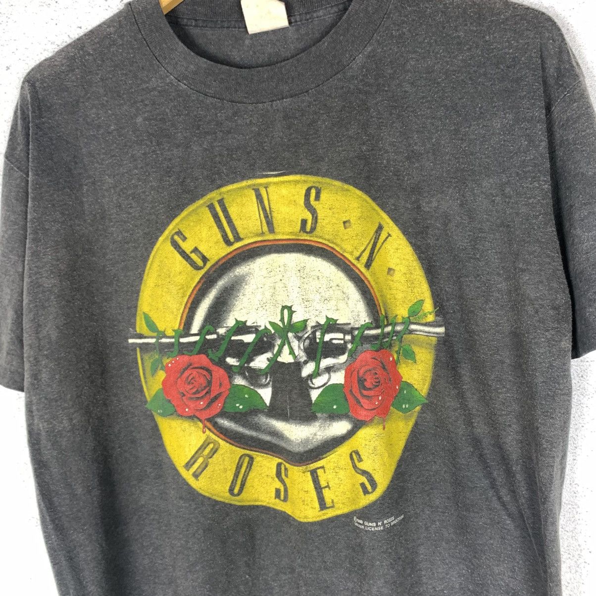 Band Tees × Vintage Tshirt Vintage GUN'S N ROSES 1989 Size US L / EU 52-54 / 3 - 6 Thumbnail