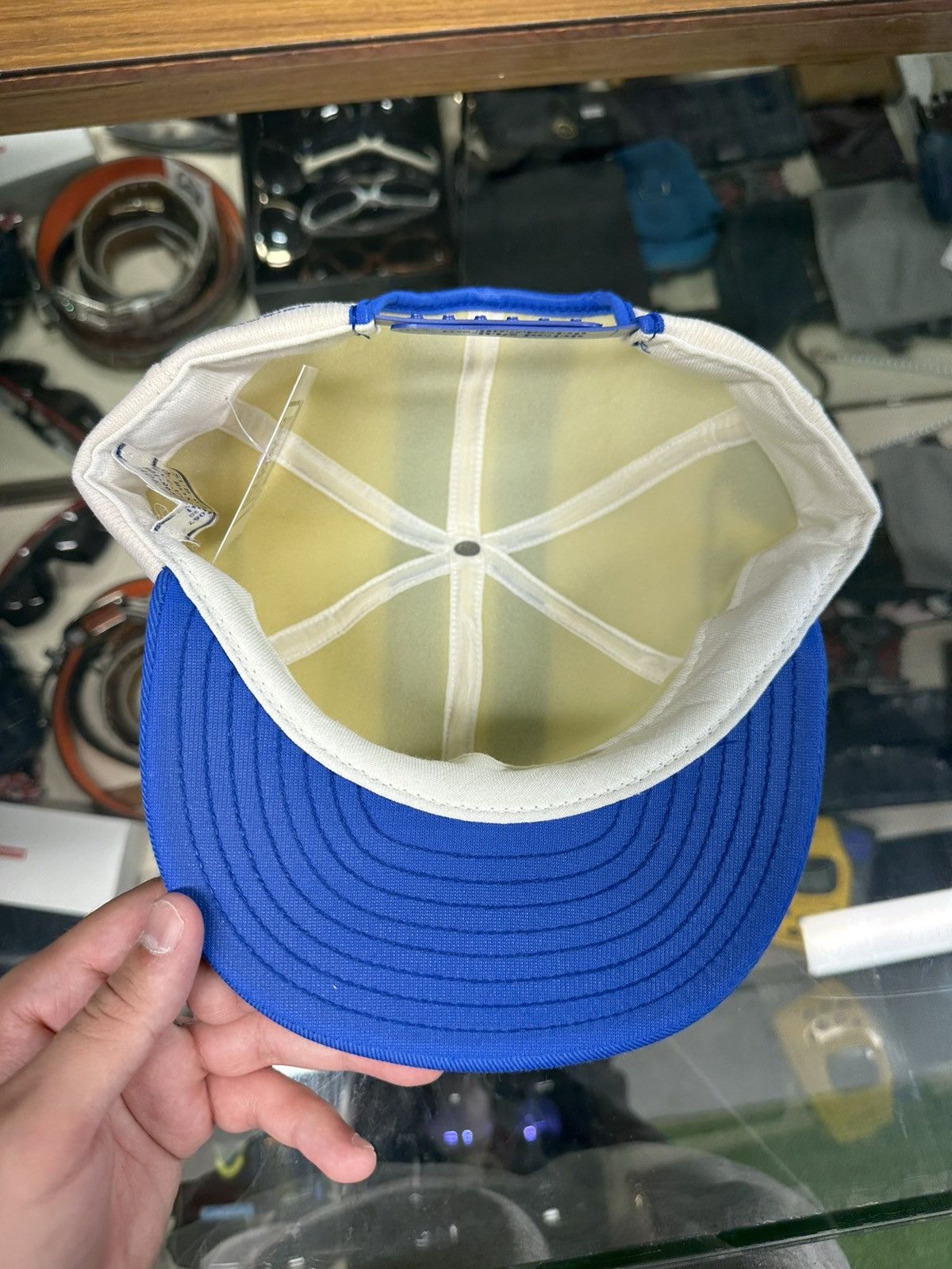 Vintage Vintage 70s Brigham Young Cougars BYU Helmet Logo Snapback Size ONE SIZE - 8 Thumbnail