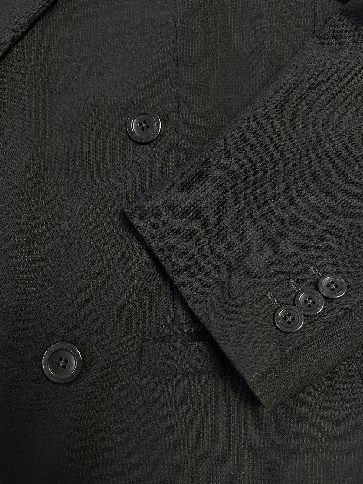 Designer × Versace VERSACE CLASSIC DOUBLE BREAST BLAZER Size 38R - 3 Thumbnail