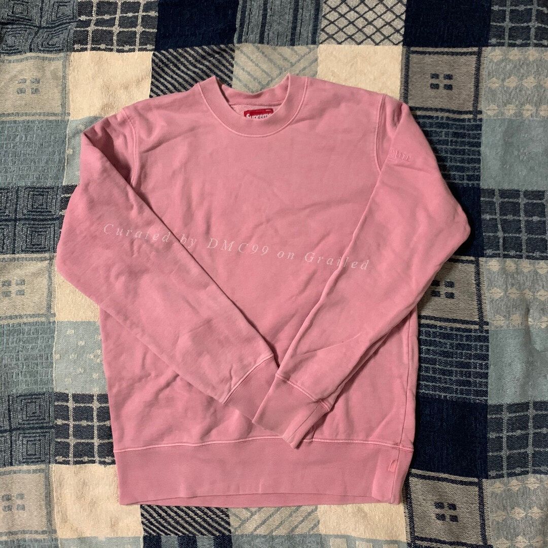 Supreme Supreme Crewneck Embroidered Sweatshirt Size S / US 4 / IT 40 - 1 Thumbnail