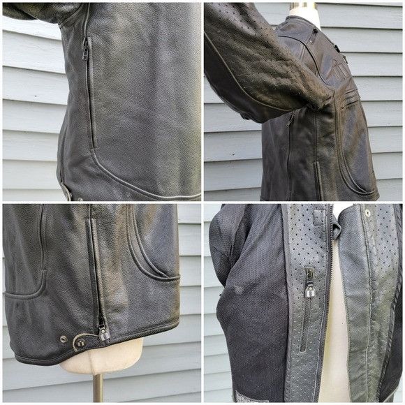 Other ICON Motorhead Asphalt Technologies Black Motorcycle Jacket Size US XL / EU 56 / 4 - 5 Thumbnail