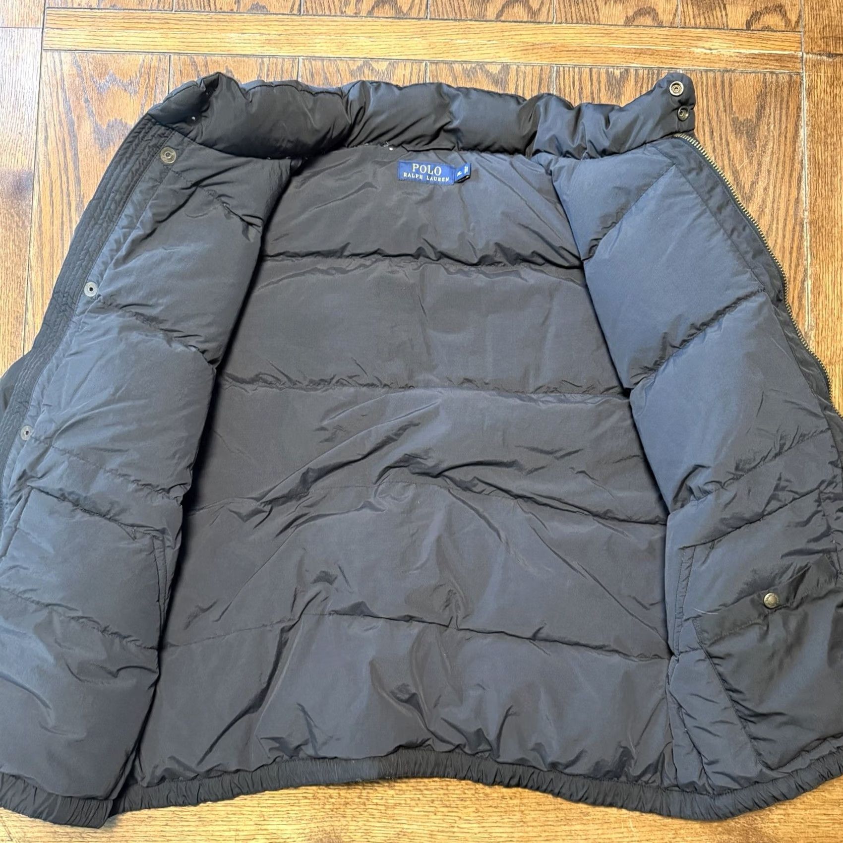 Polo Ralph Lauren Polo Ralph Lauren Feather Down Black Puffer Jacket XL Full Zip Ski Winter Unisex Adults Regular Fit 90s Down Insulation Size US XL / EU 56 / 4 - 4 Thumbnail