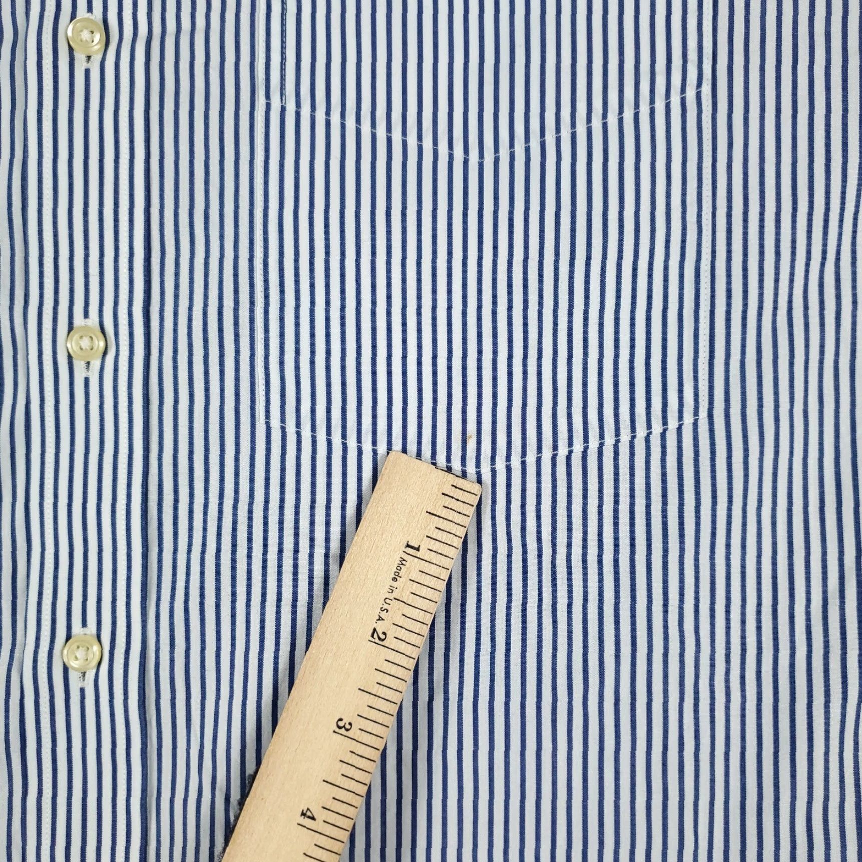 Tommy Hilfiger Tommy Hilfiger Shirt Mens XL Blue Striped Button-Up Long Sleeve Casual Formal Size US XL / EU 56 / 4 - 3 Thumbnail