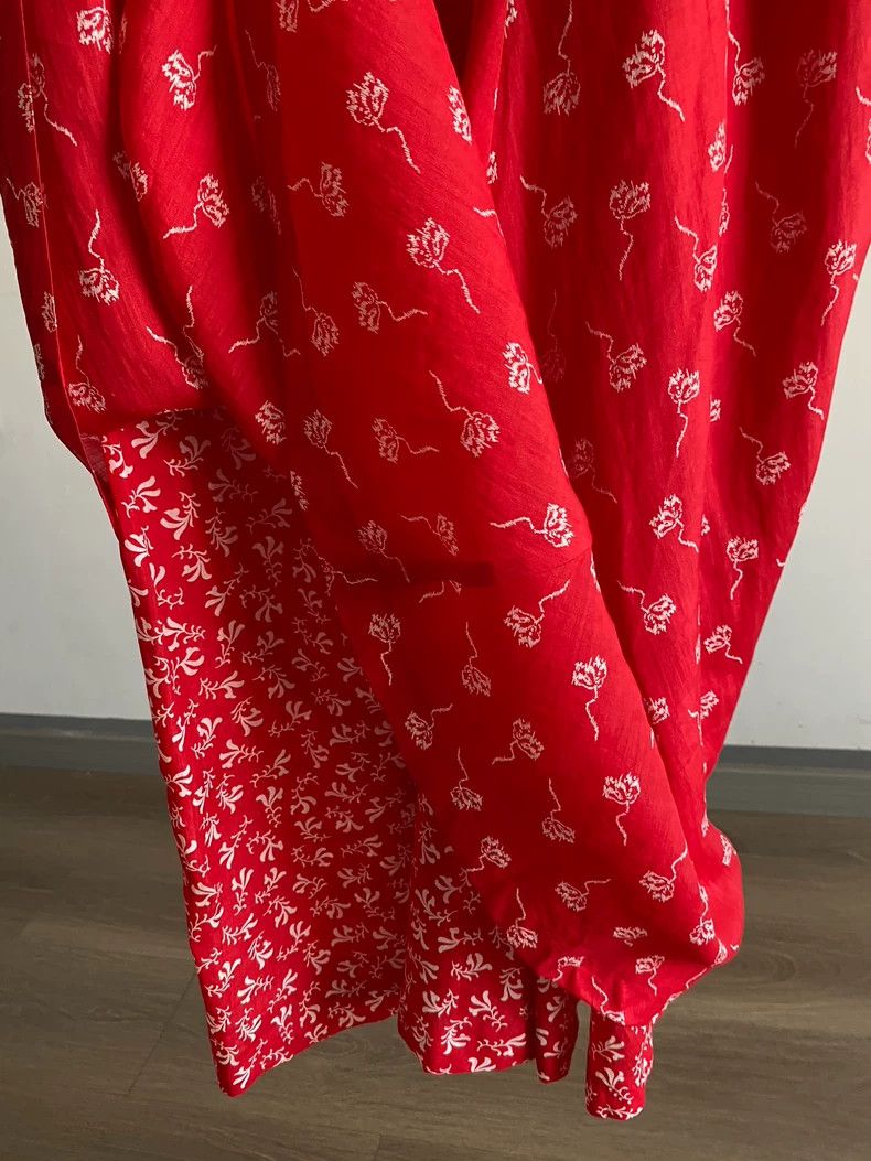 Comme des Garcons Comme Des Garcons size M Double floral deconstructed linen Size 25" / US 0 / IT 36 - 8 Thumbnail