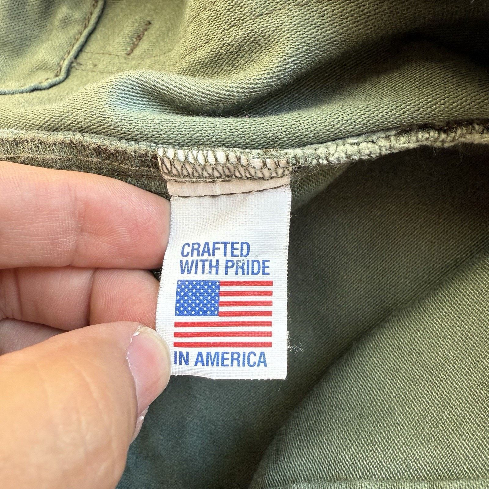 Stan Ray × Vintage Vintage Stan Ray Field Pants 26 Green 90s Army Military Size US 26 / EU 42 - 6 Thumbnail