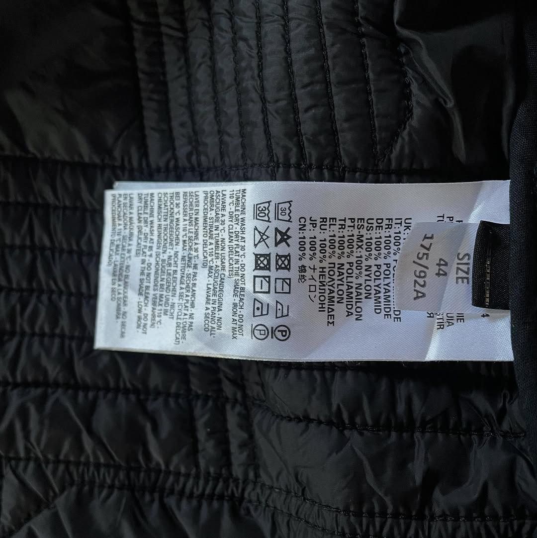 Diesel Black Gold DIESEL BLACK GOLD Embroidered W-PAR-Quilted Black Jacket Size US S / EU 44-46 / 1 - 12 Thumbnail